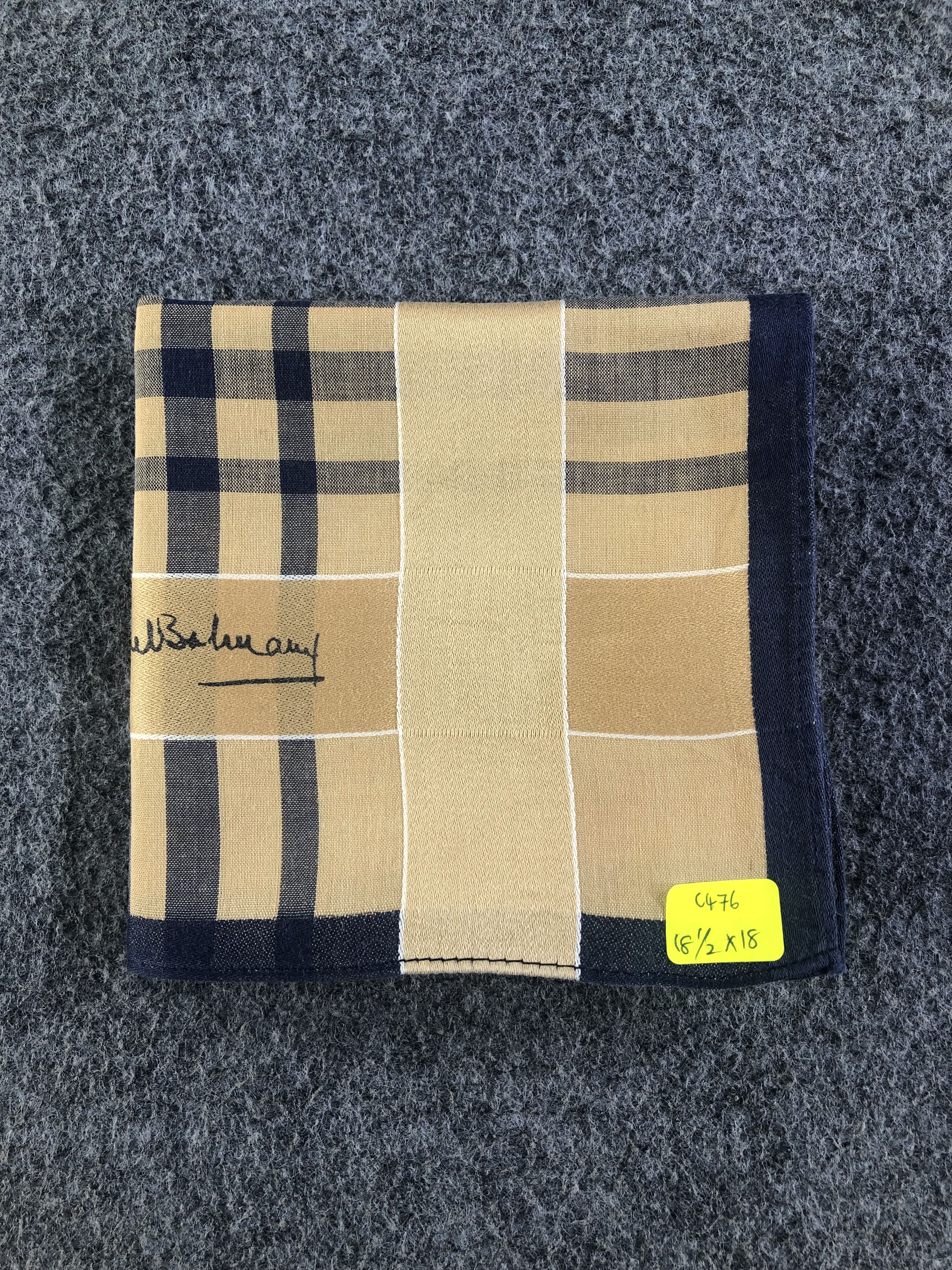 Pierre Balmain Pierre Balmain Handkerchief / Bandana / Neckerchief C476 Size ONE SIZE - 6 Thumbnail