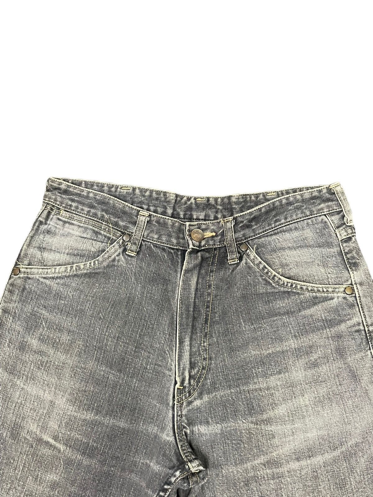 Bape Vintage Bape Busy Works Selvedge Distresed Denim Size US 31 - 7 Thumbnail