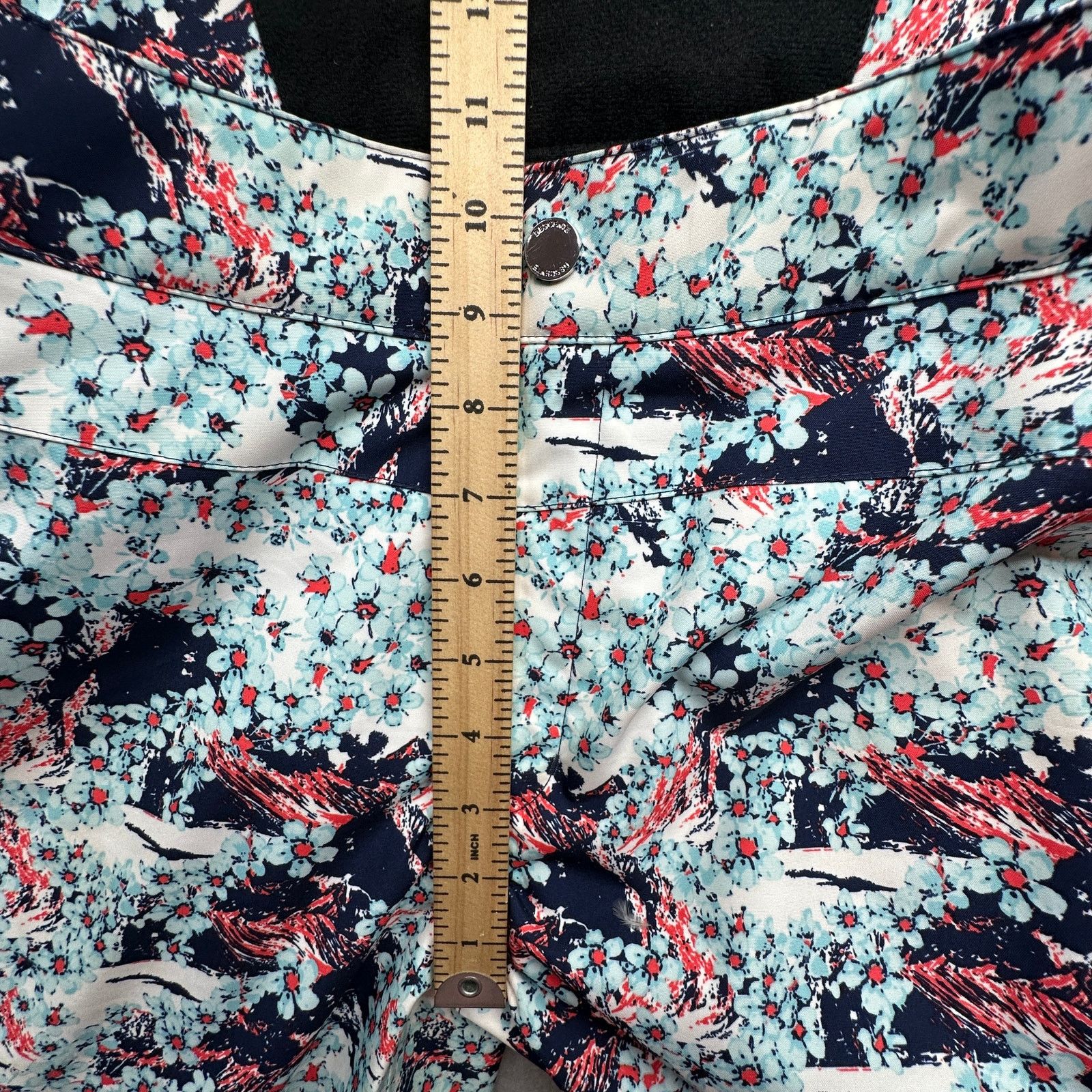 Descente Descente Norah Ski Snowboard Pants Womens 10 Floral 34x31 Size 32" / US 10 / IT 46 - 7 Thumbnail
