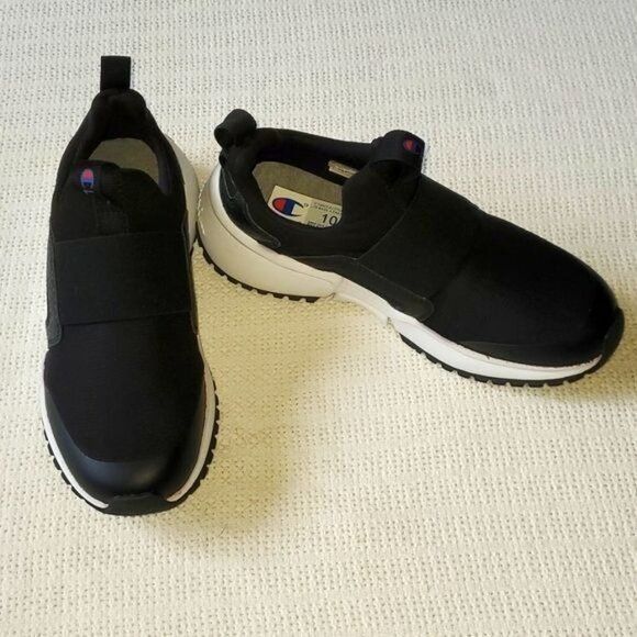 Champion Champion Step & Flex Slipon Black Athletic Sz. 10 Shoes Snea Size US 10 / EU 43 - 1 Thumbnail