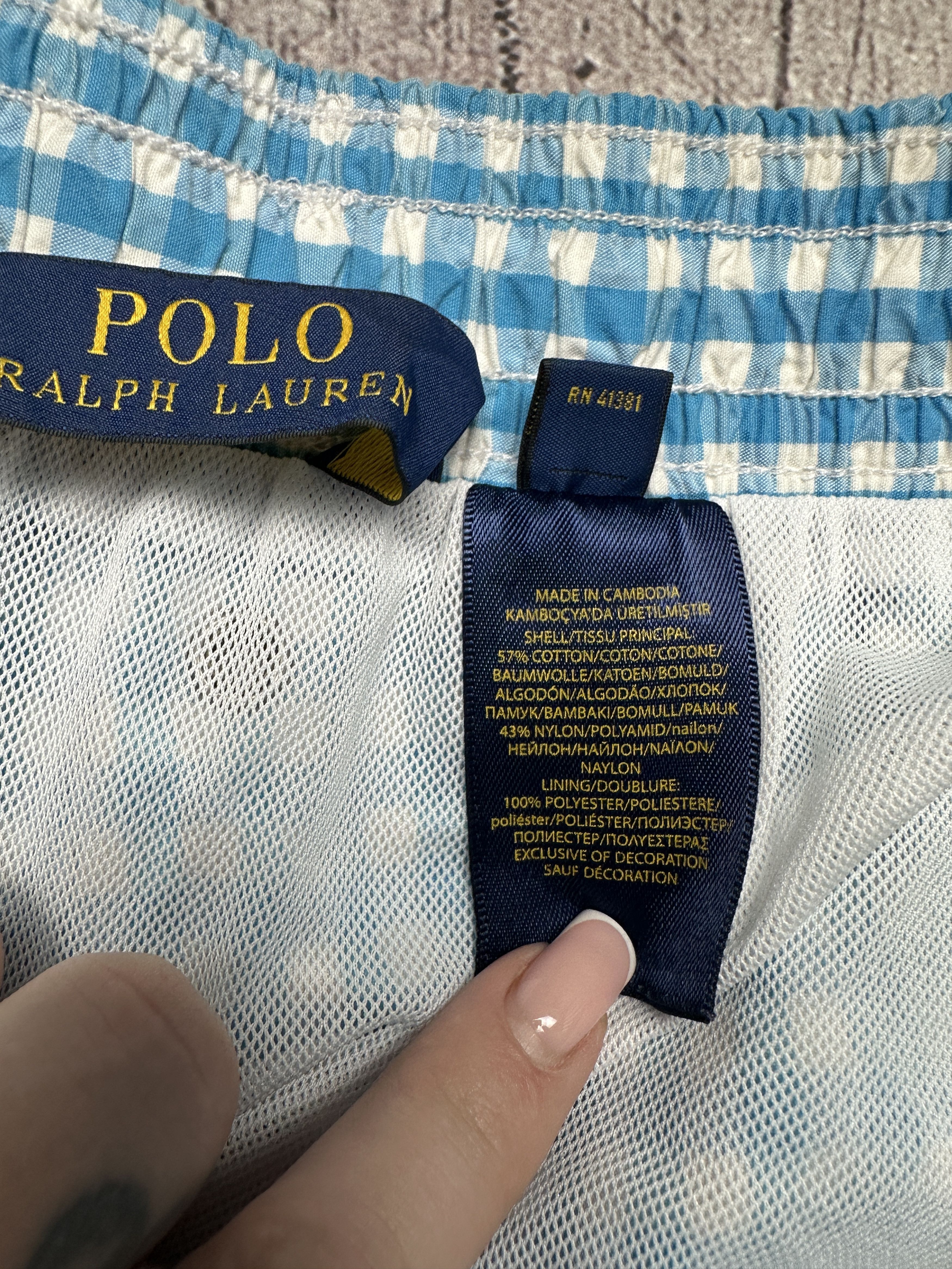 Polo Ralph Lauren Polo Ralph Lauren Mens Nylon Shorts Size US 36 / EU 52 - 5 Thumbnail