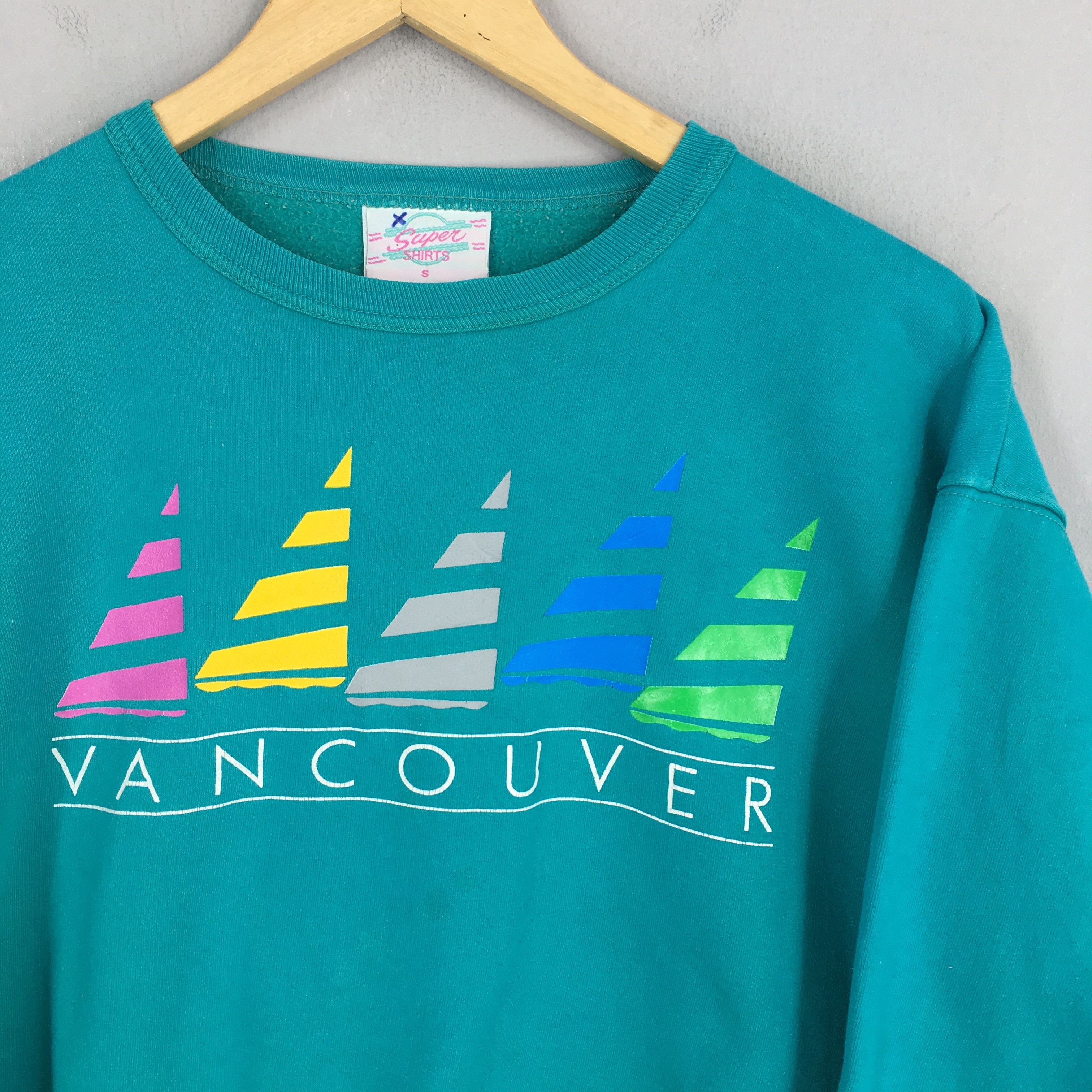 Other Vintage 90s Vancouver Canada Sweatshirt Small Size US S / EU 44-46 / 1 - 2 Thumbnail