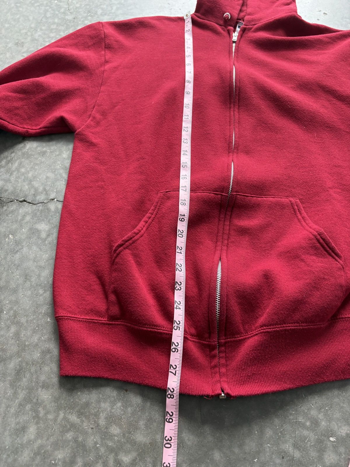 Jerzees Vintage 90s Jerzees Blank Zip Up Hoodie Size US L / EU 52-54 / 3 - 5 Thumbnail