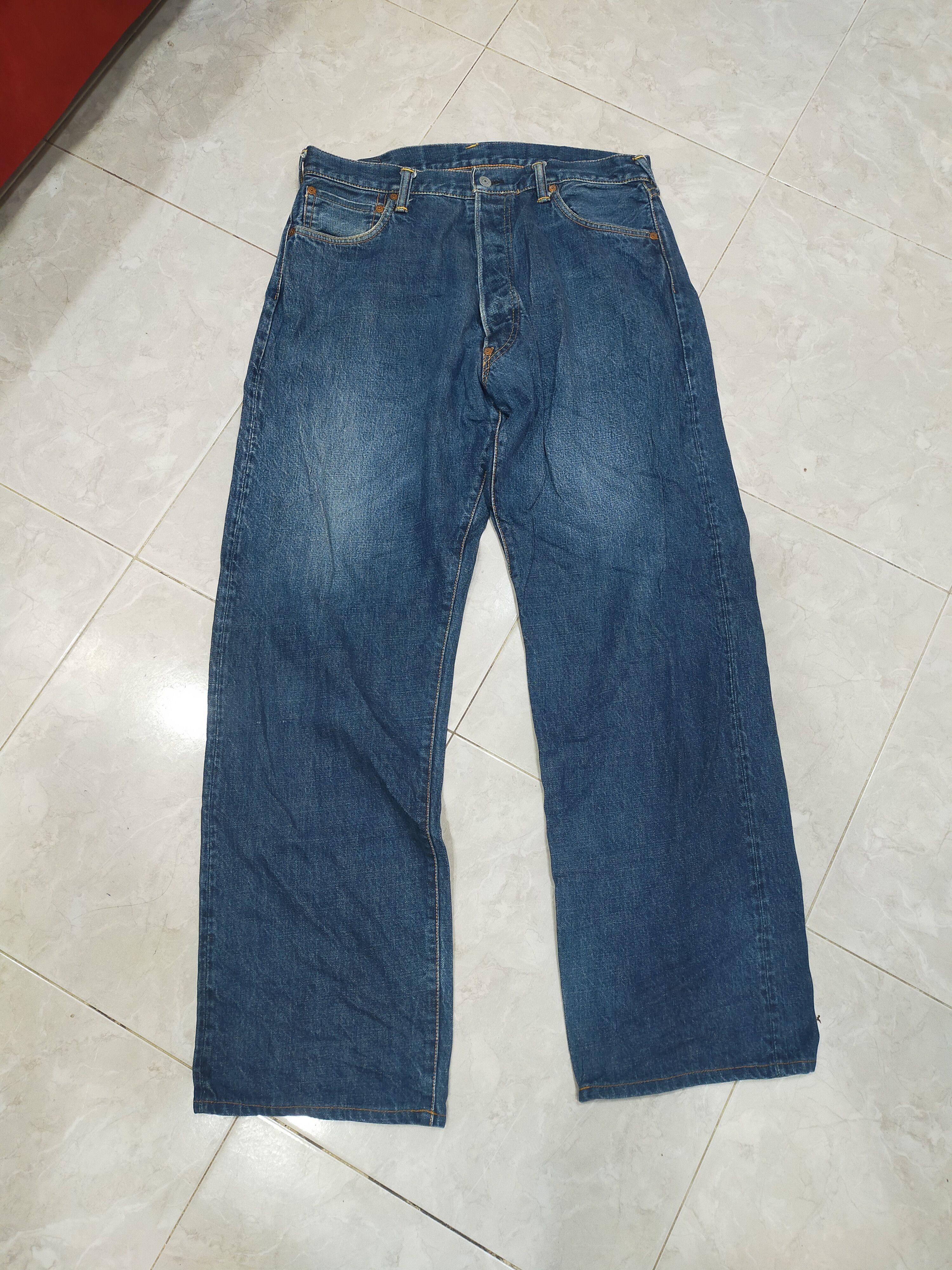 Evisu × Japanese Brand × Orslow Vintage Evisu Japan Selvedge Denim Size US 34 / EU 50 - 1 Thumbnail