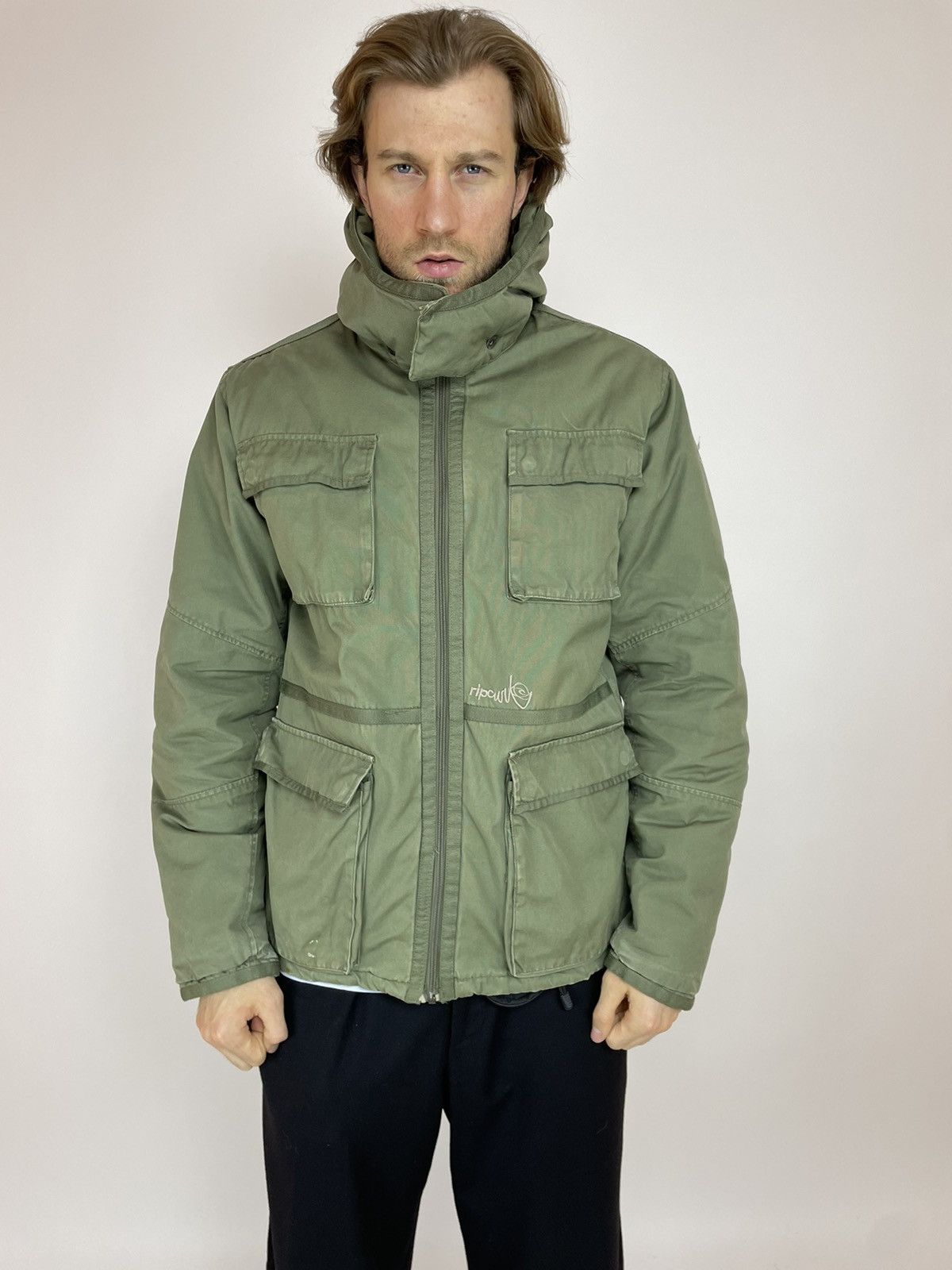 Rip Curl RIP CURL The SearchVintage Military Parka Jacket Mens Size US XL / EU 56 / 4 - 1 Thumbnail
