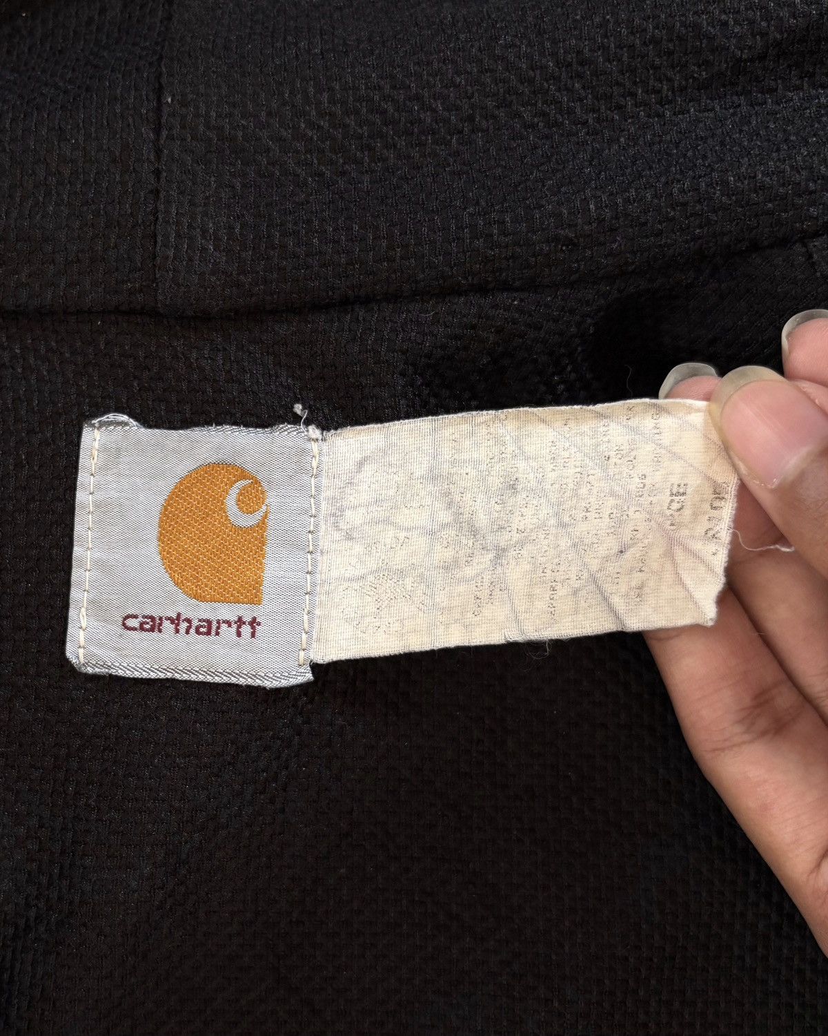 Carhartt 1990s Faded Black JR105 Carhartt Active Jacket Size US L / EU 52-54 / 3 - 7 Thumbnail
