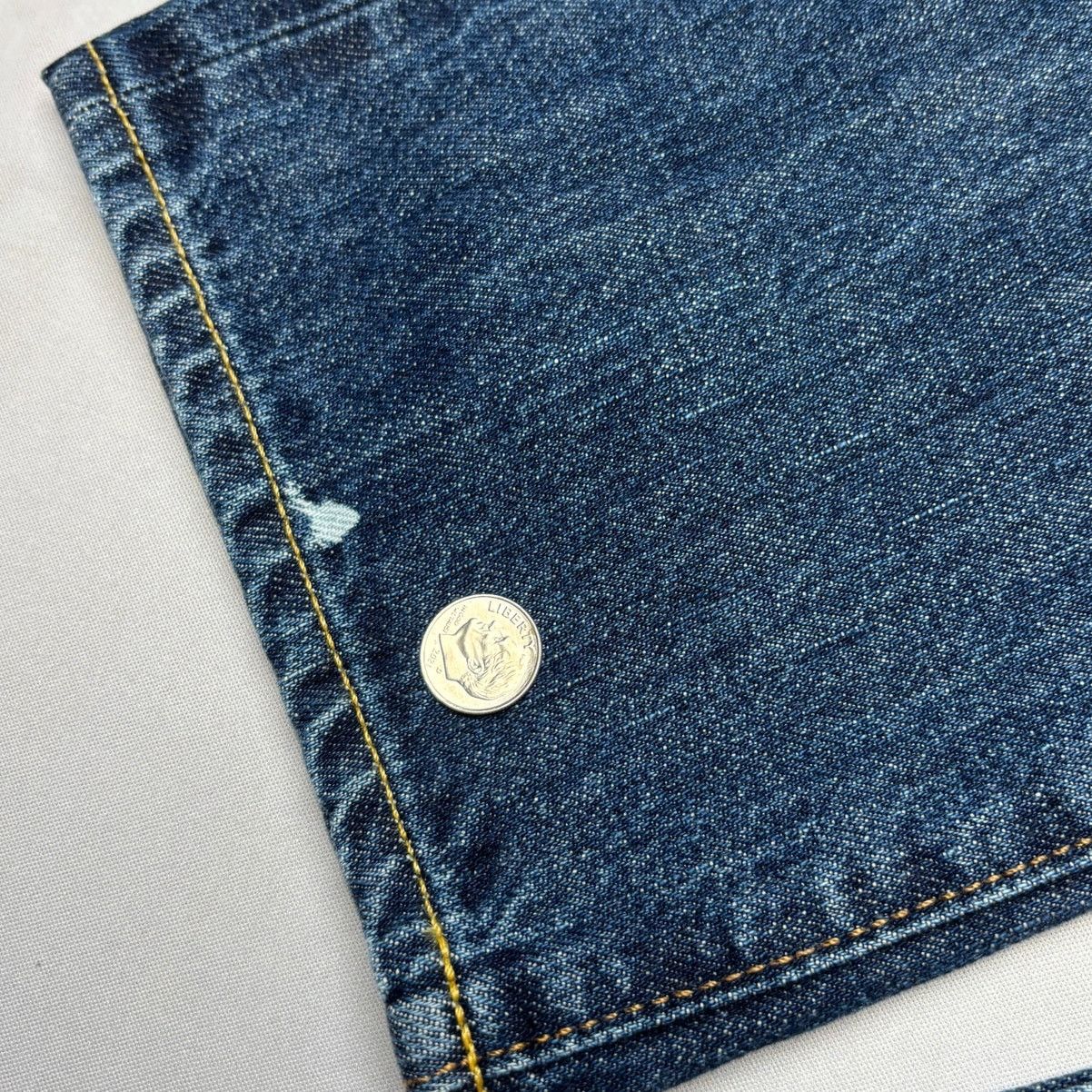 Sid Mashburn $325 Sid Mashburn Japanese Selvedge Indigo Jeans 33x30 Size US 33 - 12 Thumbnail