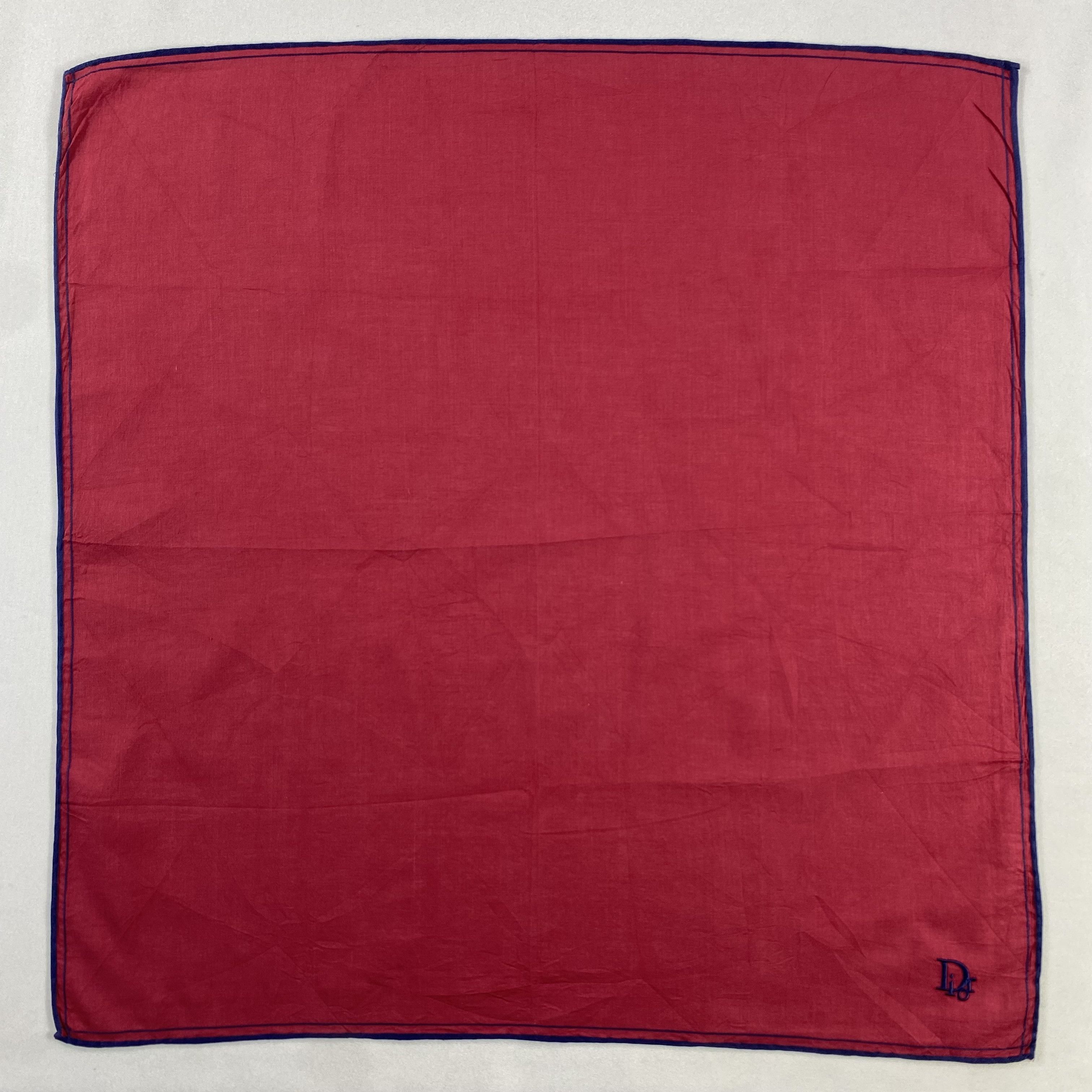 Vintage Dior Bandana/ Handkerchief / Neckerchief-P1273 Size ONE SIZE - 1 Thumbnail