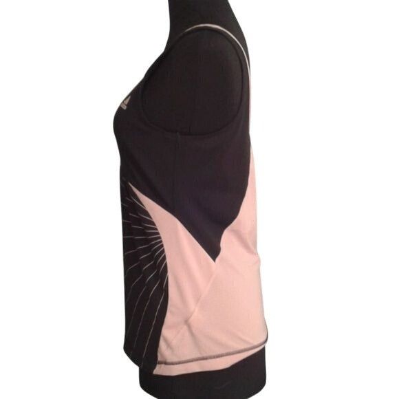 Adidas Adidas Size S Tank Top Athletic Black Pink Performance Shelf Size S / US 4 / IT 40 - 3 Thumbnail