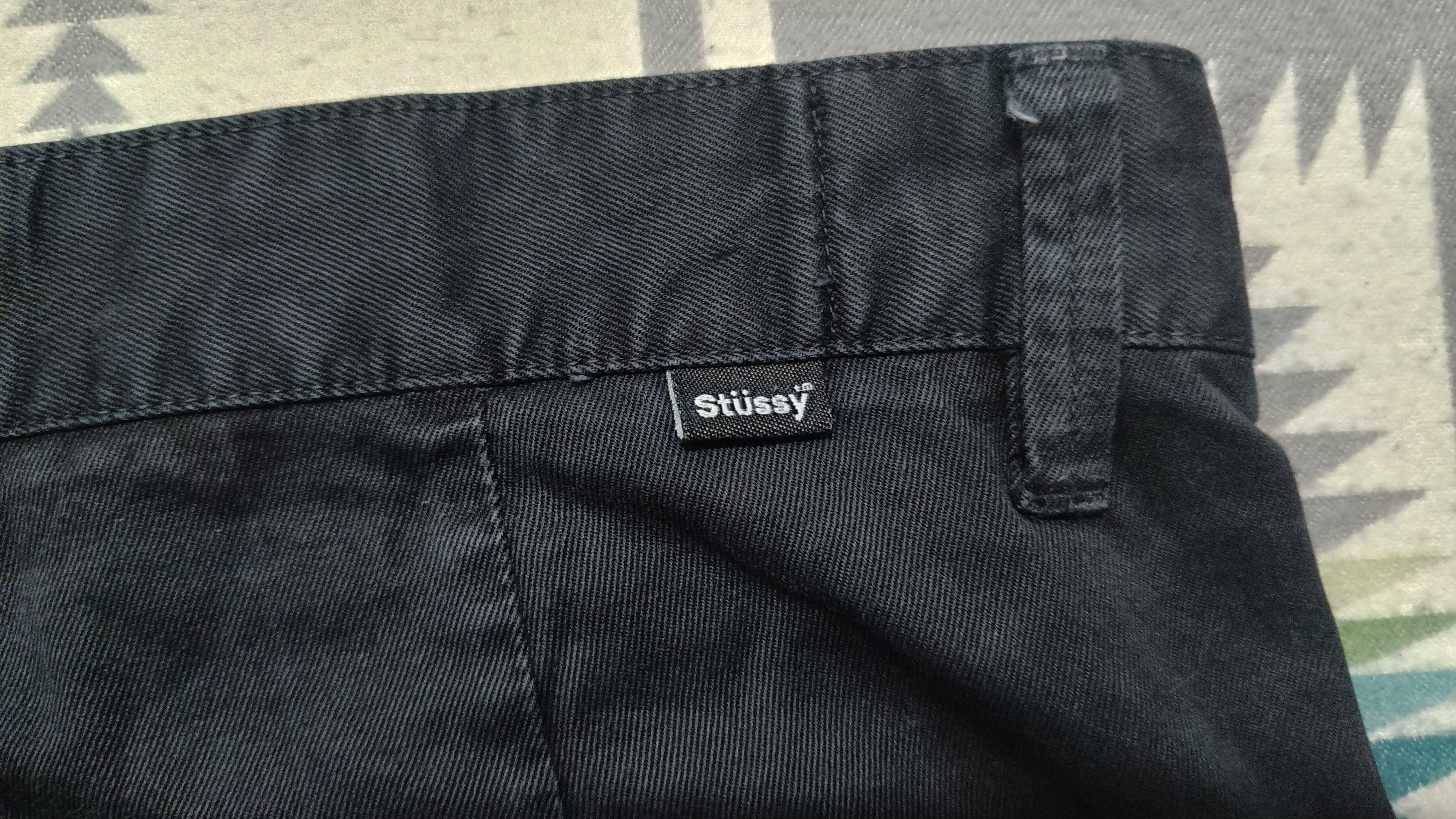 Stussy × Vintage 🔥🔥 Rare Vintage Stussy Black Pants Size US 33 - 7 Thumbnail