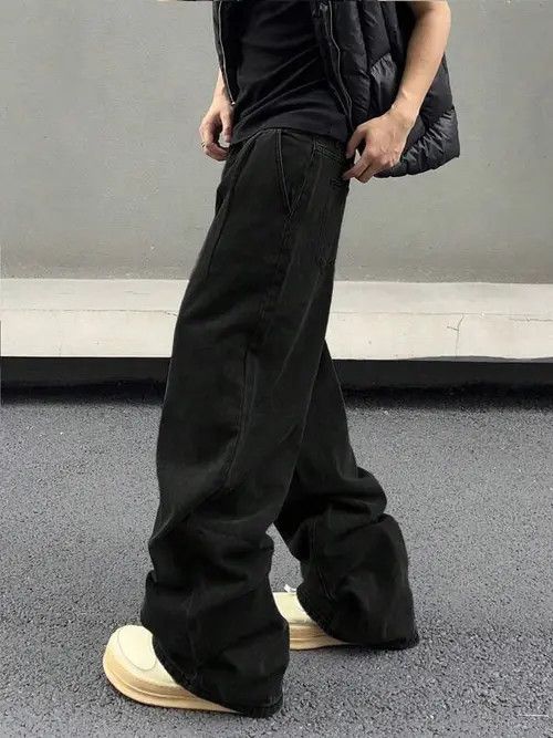 Jean Wide leg Opium Jeans Pants Straight Leg Size US 32 / EU 48 - 2 Thumbnail
