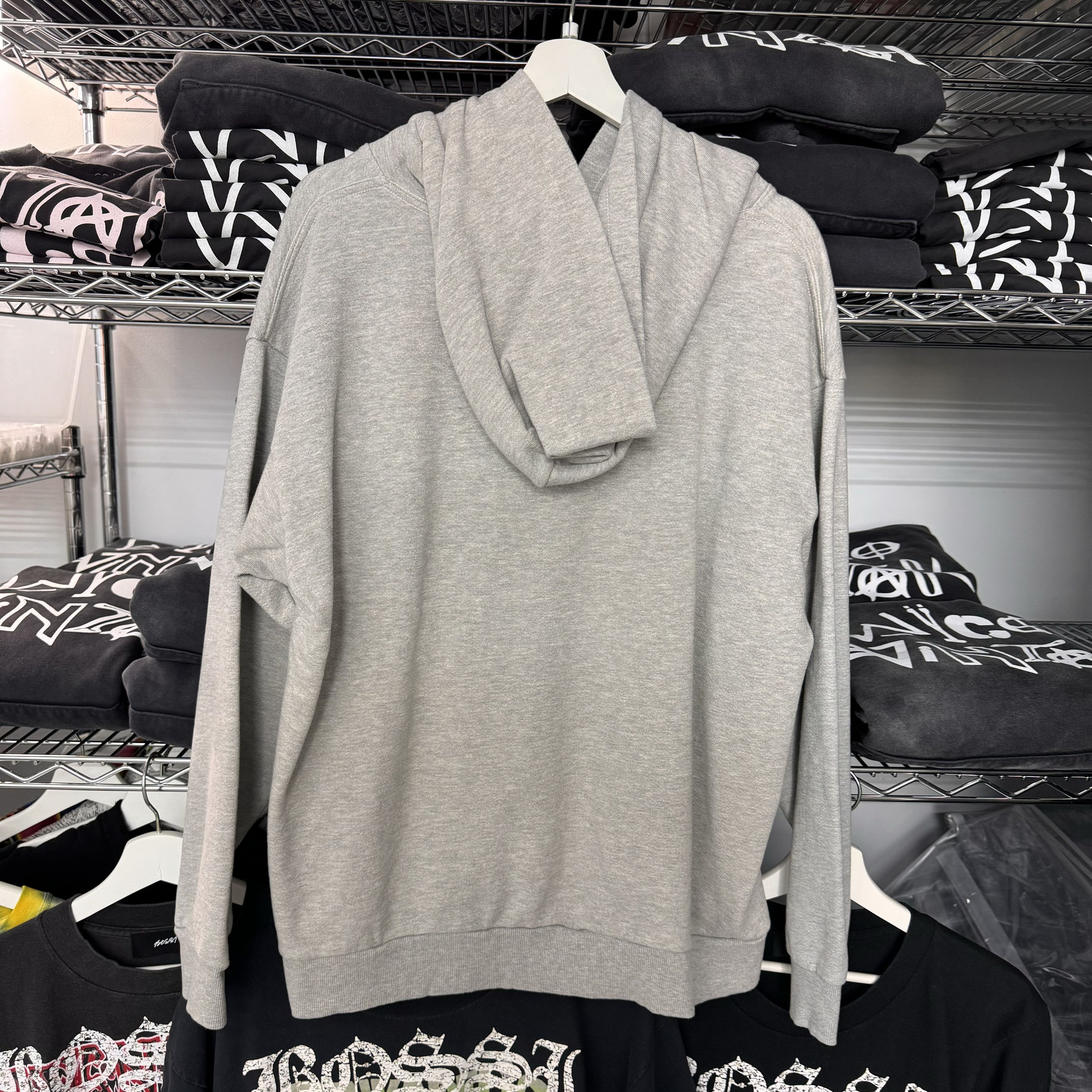 HIDDEN Hidden Magazine Heather Grey Hoodie | Grailed