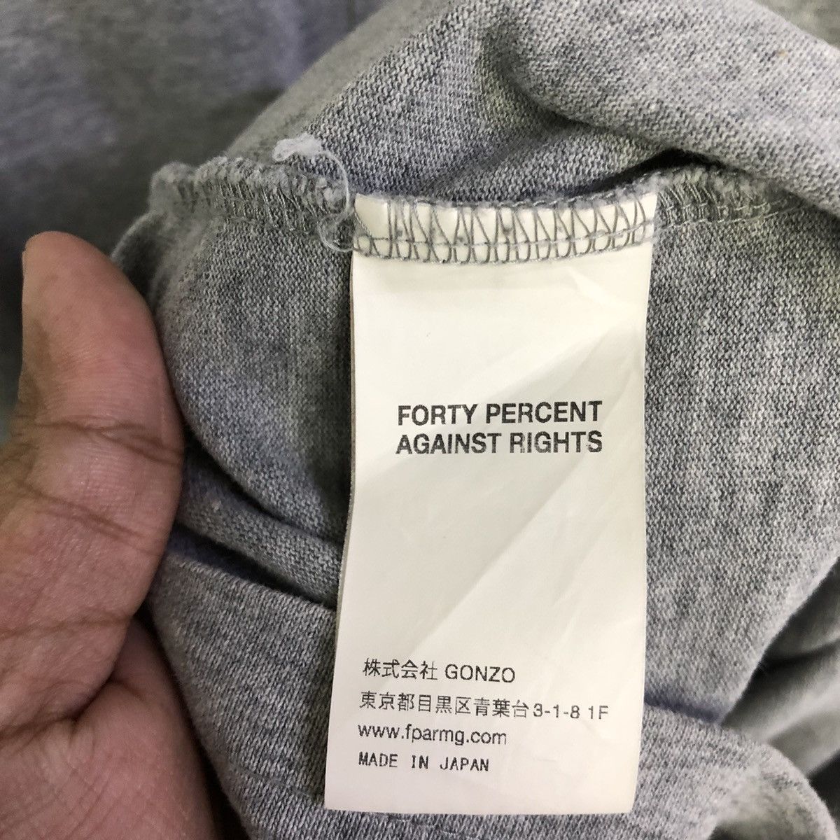 FPAR FPAR Simple Minimalist Pocket Tshirt Size US S / EU 44-46 / 1 - 12 Thumbnail