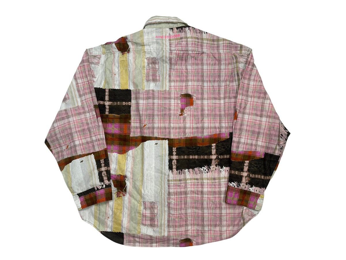 Acne Studios Acne Studios Setar Towel Print Check Shirt Size US M / EU 48-50 / 2 - 2 Thumbnail
