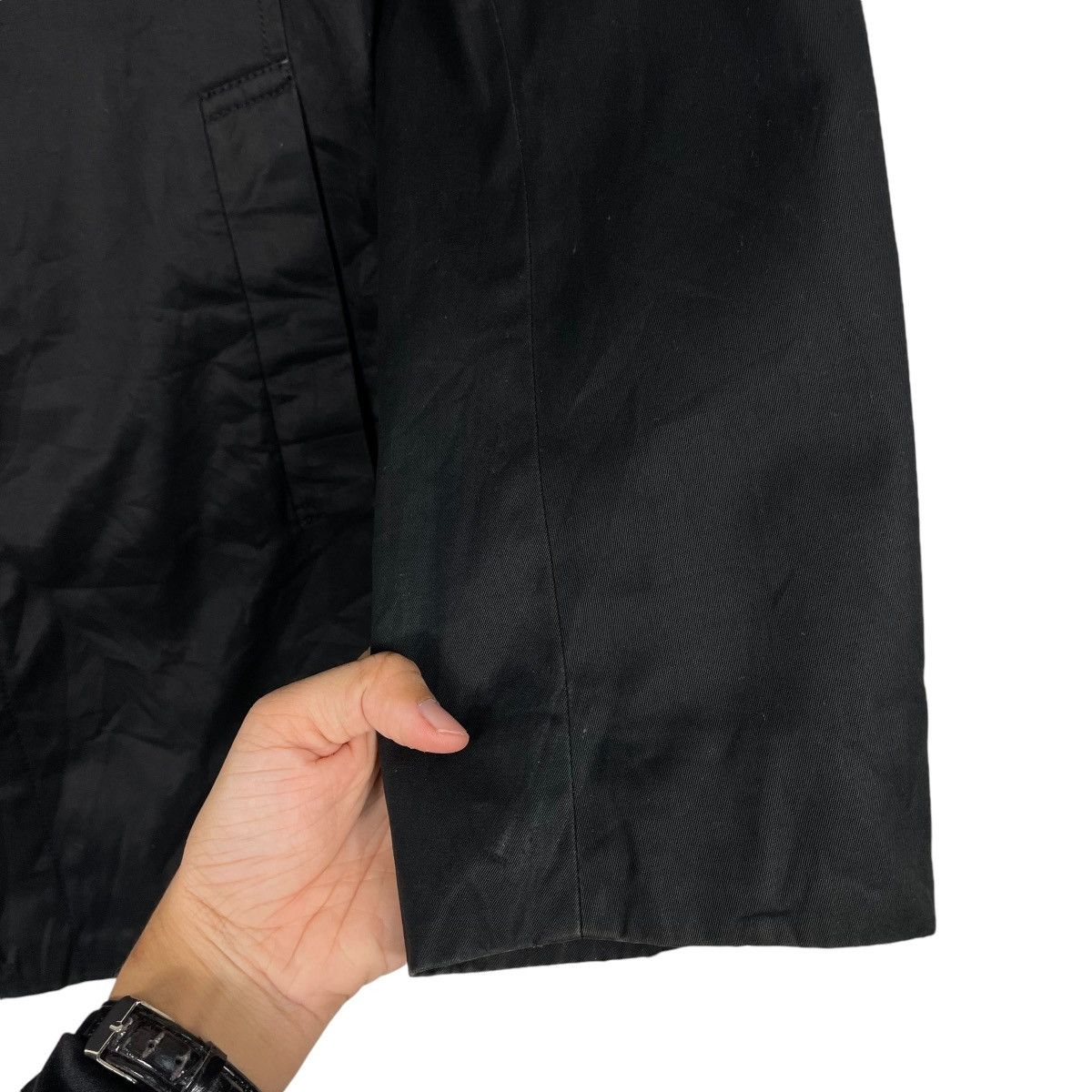 Japanese Brand × Y's for Men × Yohji Yamamoto 💥INED HOMME SMART BLACK BUTTON JACKET Size US M / EU 48-50 / 2 - 13 Thumbnail