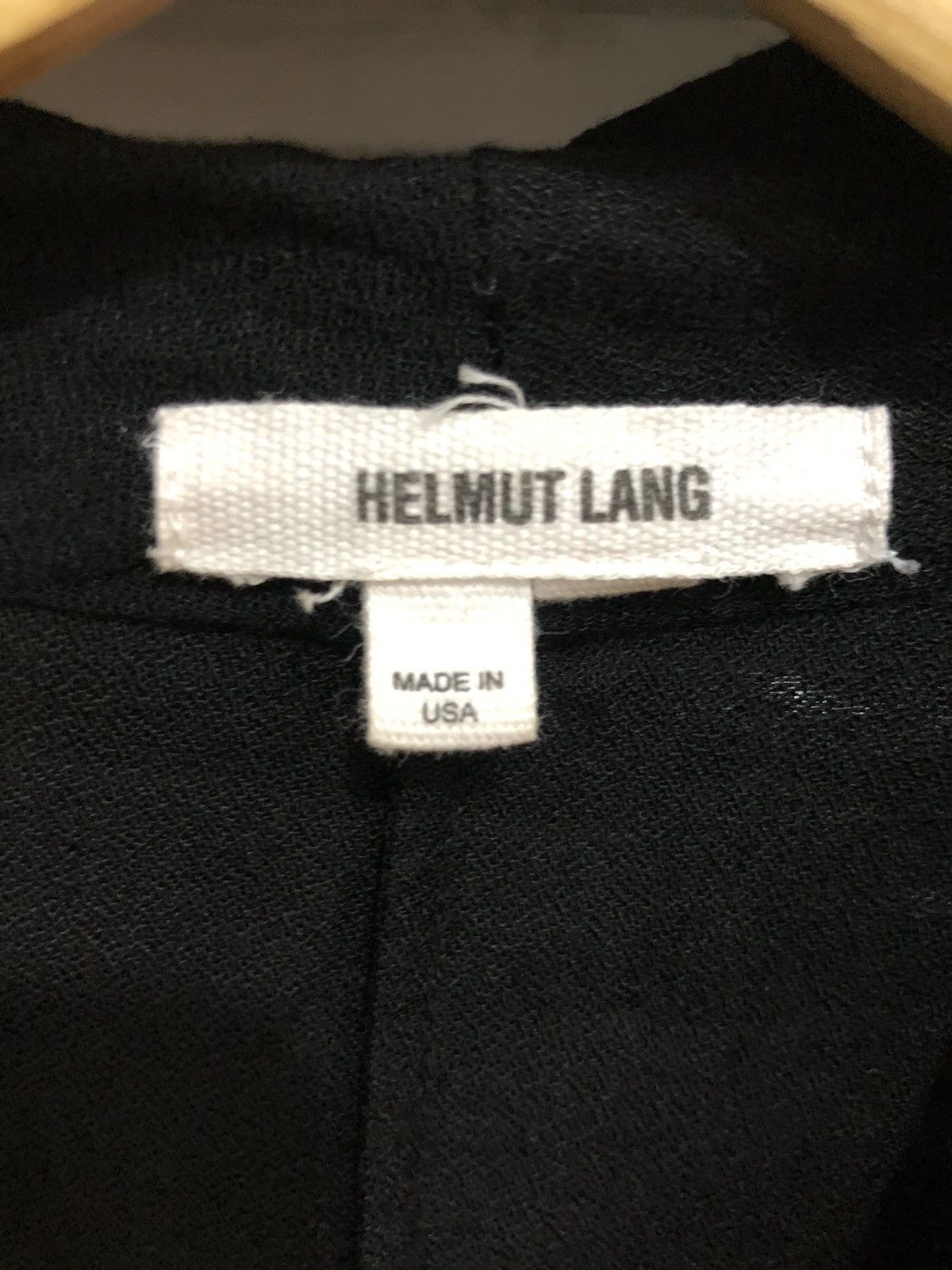 Designer × Helmut Lang Helmut lang morse long sleeve draped top Size S / US 4 / IT 40 - 4 Thumbnail