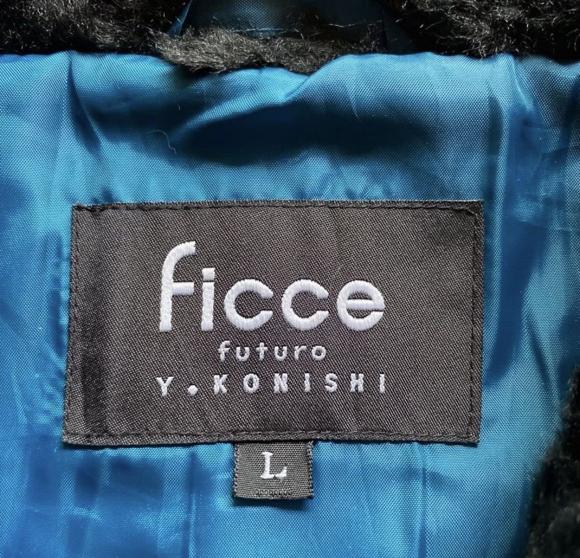 Japanese Brand Vintage Ficce Japanese Brand Quilted Fur Jacket Size US L / EU 52-54 / 3 - 4 Thumbnail