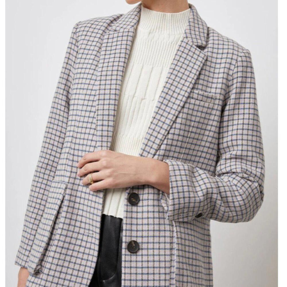 Rails Rails Windsor Lilac Navy Mini Check Size Medium NWOT Size M / US 6-8 / IT 42-44 - 8 Thumbnail