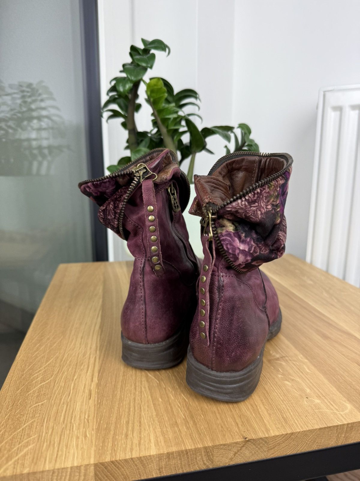 A.S.98 A.S 98 Brown Calfskin Leather Women’s Boots Size 37 Size US 7 / IT 37 - 7 Thumbnail