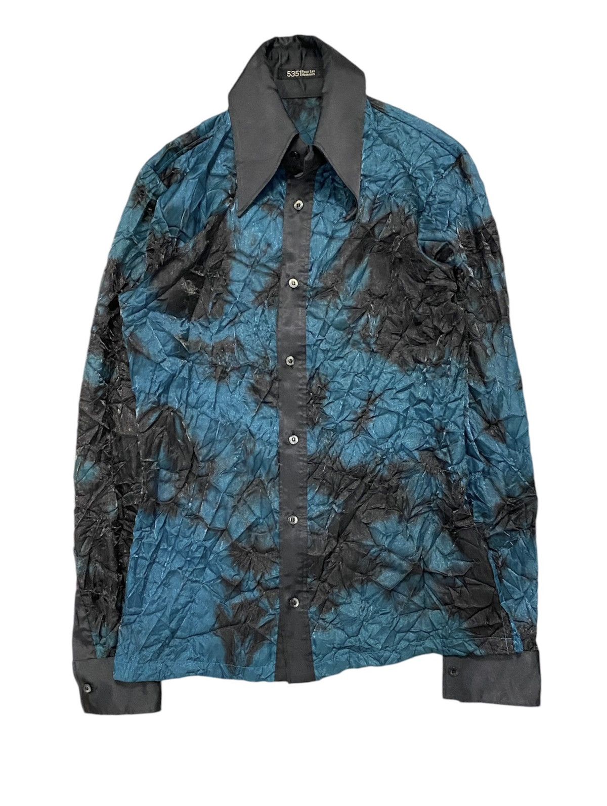 Japanese Brand NWT BPN (Black Peace Now) Swallowtail Top with raw