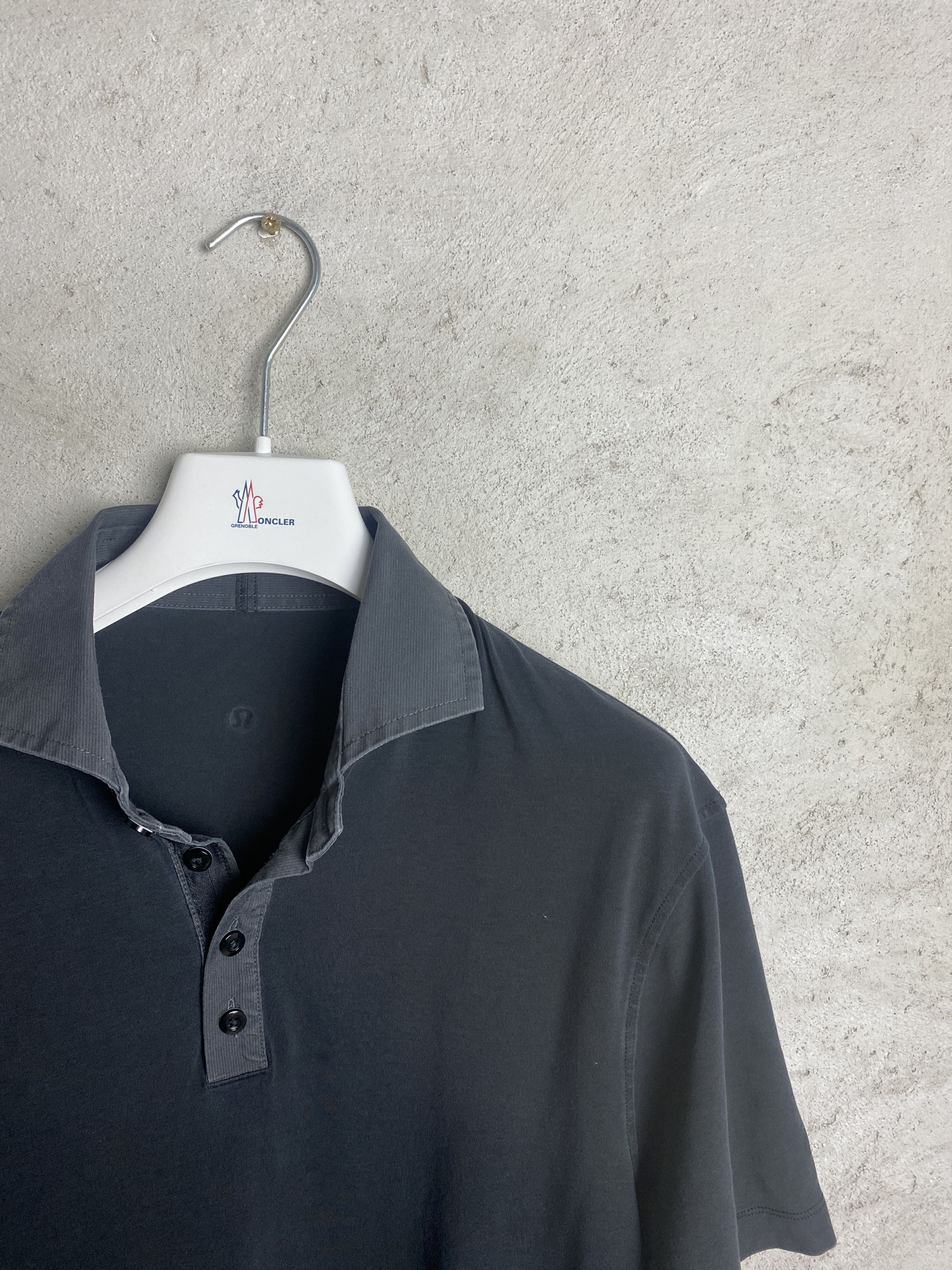 Lululemon Lululemon polo t-shirt tee sport gym pilates yoga Size US M / EU 48-50 / 2 - 2 Thumbnail