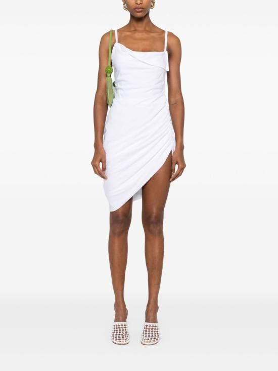 Jacquemus JACQUEMUS Women Short Skirts 243DR106 1020100 White Size M / US 6-8 / IT 42-44 - 1 Thumbnail