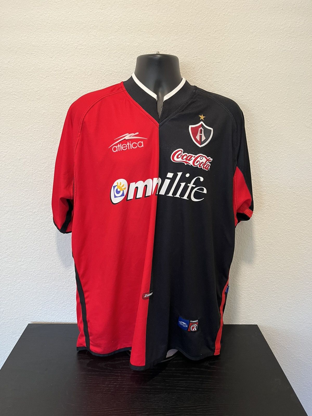 Atletica × Vintage Vintage club atlas atletica 2000/01 home football soccer kit Size US L / EU 52-54 / 3 - 1 Thumbnail
