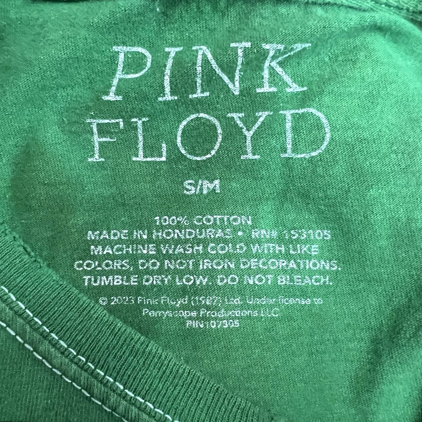 Vintage VINTAGE Pink Floyd Band T-Shirt Men Size M Green Tie-Dye Short Sleeve Music Art 2023 Size US M / EU 48-50 / 2 - 5 Thumbnail