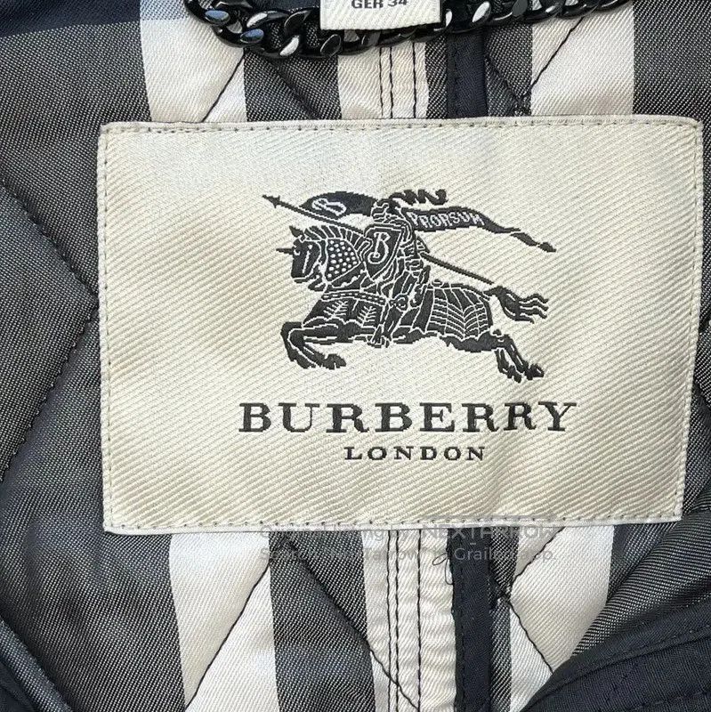Burberry Burberry Black Quilted Winter Coat for Women. Size S / US 4 / IT 40 - 7 Thumbnail