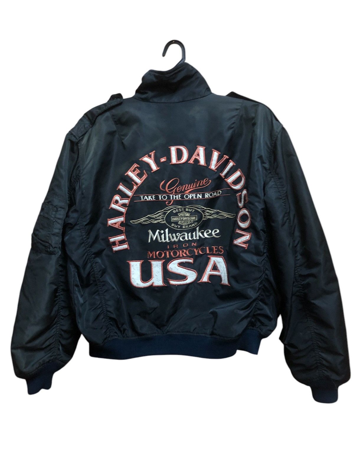 Harley Davidson Harley Davidson Bomber Jacket Size US L / EU 52-54 / 3 - 1 Thumbnail
