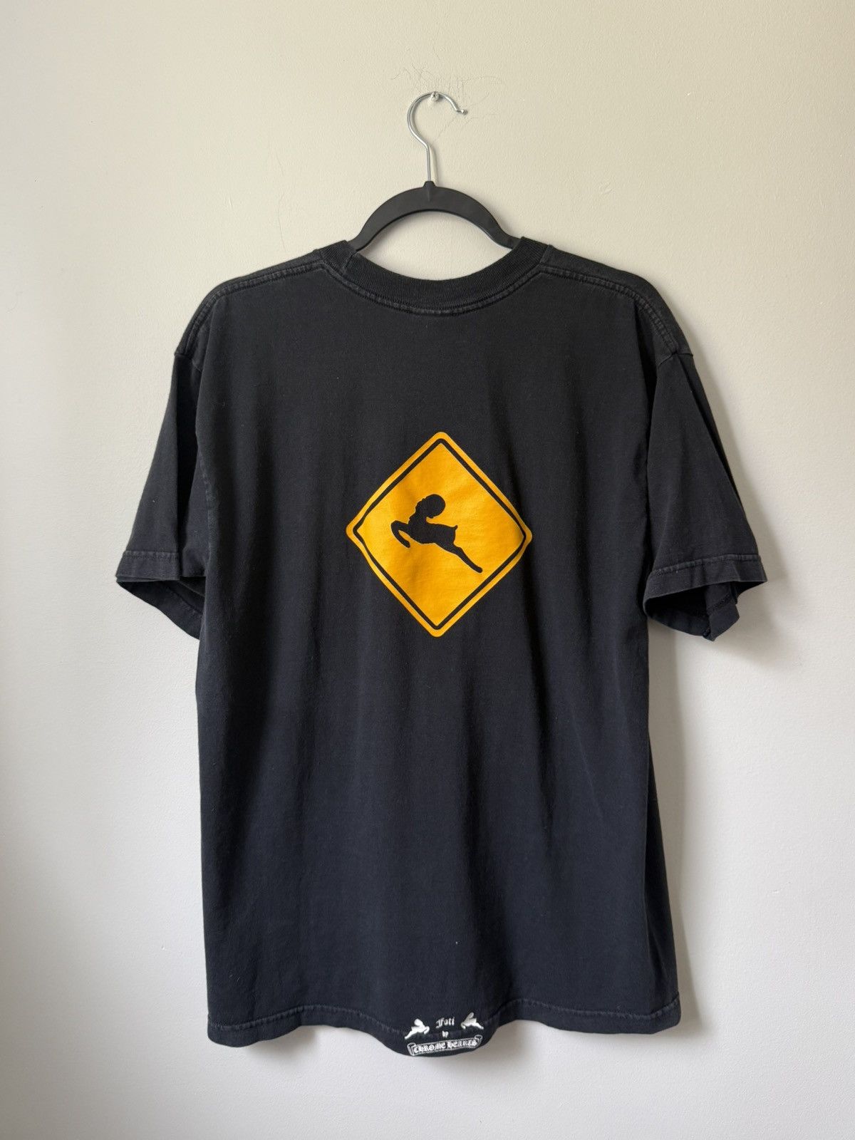トップス Chrome Hearts 1990s Flare T-shirt CHROME HEARTS(クロムハーツ) / 長袖Tシャツ/S/コットン/BLK/総