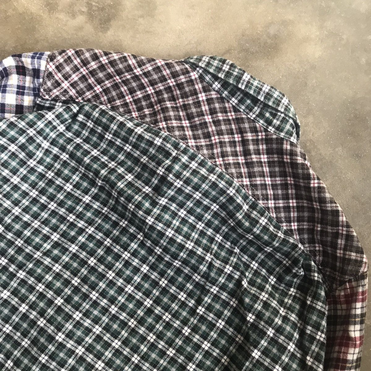Japanese Brand × Uniqlo Uniqlo Patchwork Shirt Size US M / EU 48-50 / 2 - 8 Thumbnail