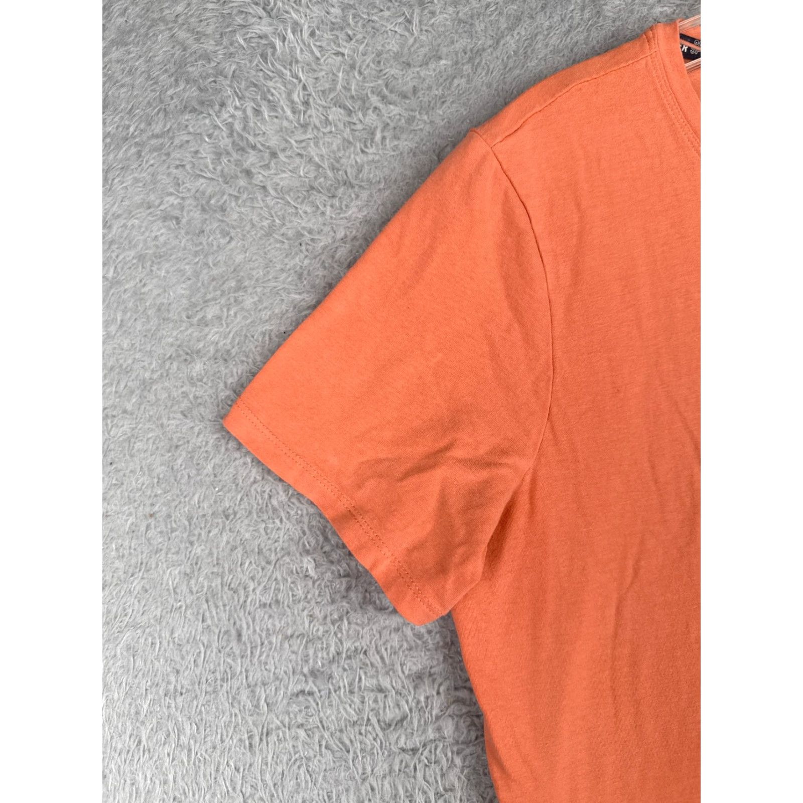Tommy Hilfiger Tommy Hilfiger Shirt Women XL Orange Cotton Logo Short Sleeve Womens Size XL / US 12-14 / IT 48-50 - 3 Thumbnail