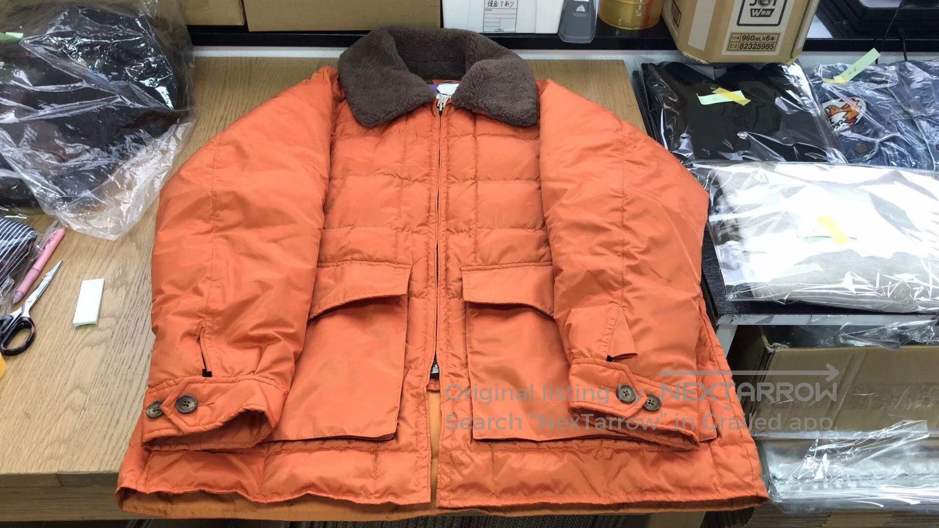 Beams Plus Vintage Americana Style Puffer Jacket. Size US M / EU 48-50 / 2 - 3 Thumbnail