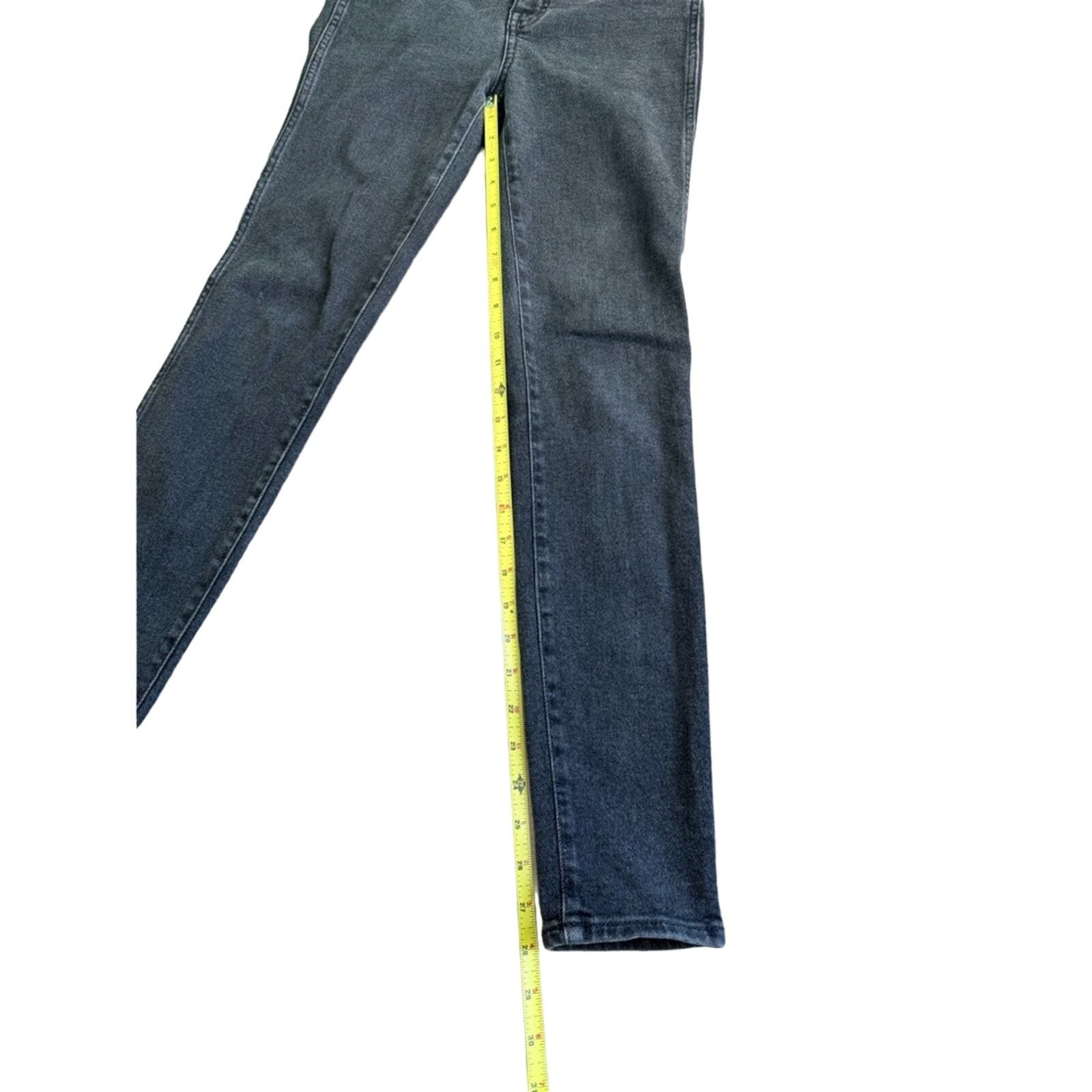 Madewell Madewell 10" High-Rise Skinny Jeans Starkey Wash, Black/Gray Size 26" / US 2 / IT 38 - 10 Thumbnail