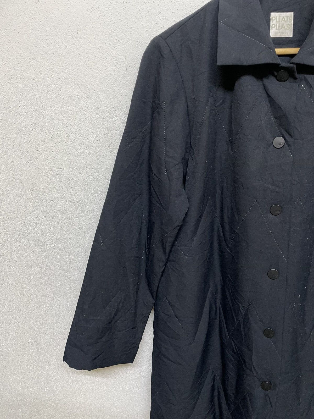 Pleats Please Issey Miyake Vintage Pleats Please Issey Miyake Button Down Coat Jacket Size US M / EU 48-50 / 2 - 7 Thumbnail