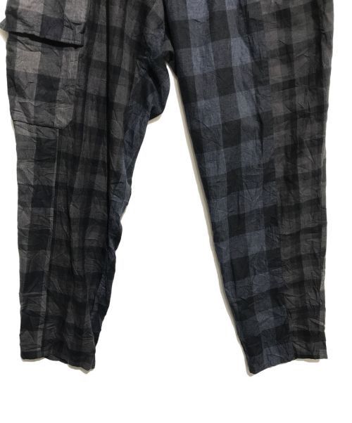 Yohji Yamamoto Yohji Yamamoto pour homme design check pants Size US 43 - 4 Thumbnail