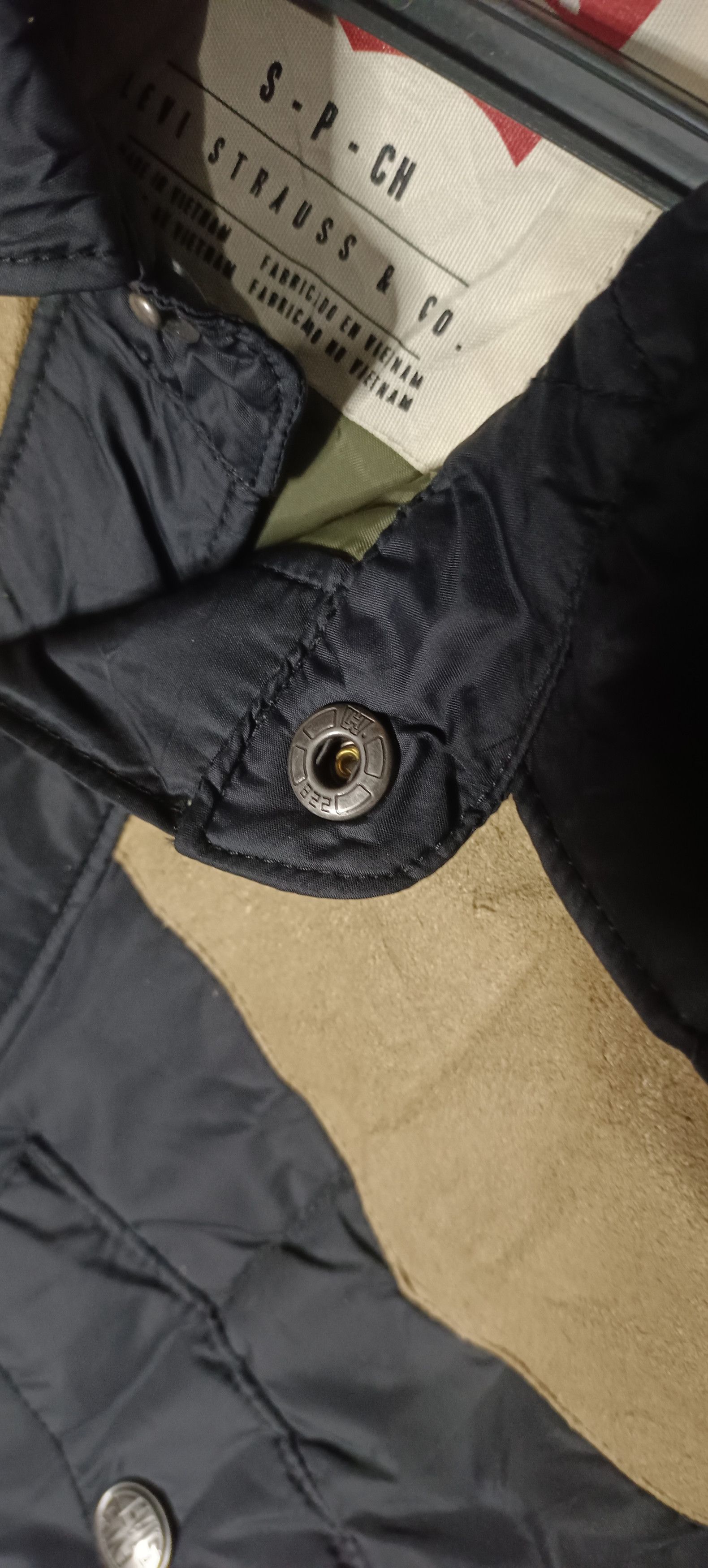 Levi's LEVI'S MEN BARSTOW PACKABLE QUILTED OVERSHIRT JACKET COAT Size US M / EU 48-50 / 2 - 3 Thumbnail