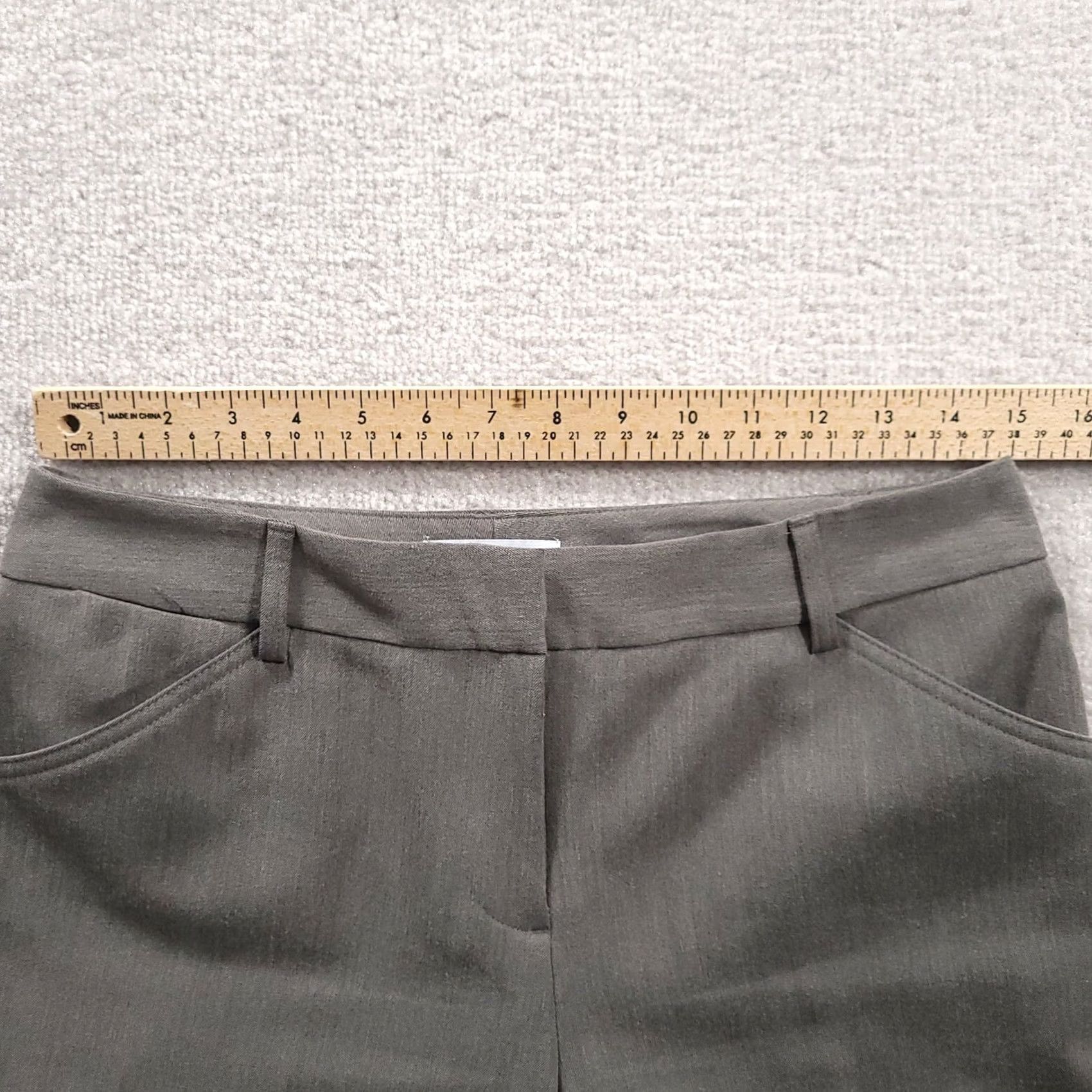 Vintage JH Collectibles Pants Gray Dress Size 6P Tapered Leg Size 28" / US 6 / IT 42 - 3 Thumbnail