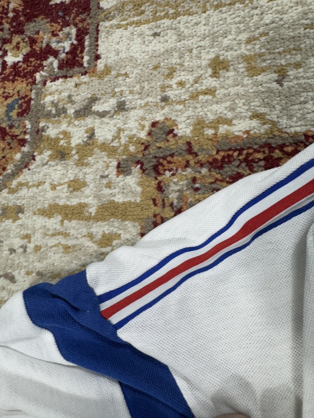 Adidas ᶠᵃⁿᶜʸᵍᵘʸ 1980s Adidas French Tee T-shirt Vintage Balenciaga Size US M / EU 48-50 / 2 - 7 Thumbnail