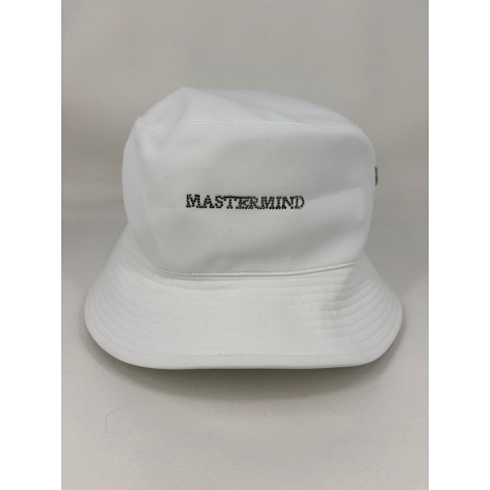 Mastermind Japan Mastermind World X Swarovski White Bucket Hat Size Medium Size ONE SIZE - 2 Thumbnail