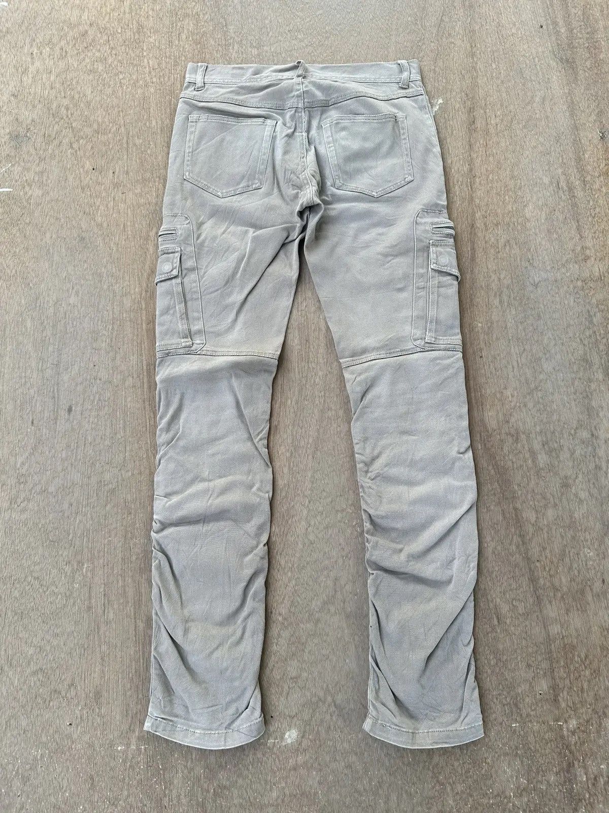 semanticdesign W29 L31🔥SEMATIC DESIGN MULTIPOCKET BONDAGE PUNK CARGO PANTS Size US 29 - 12 Thumbnail