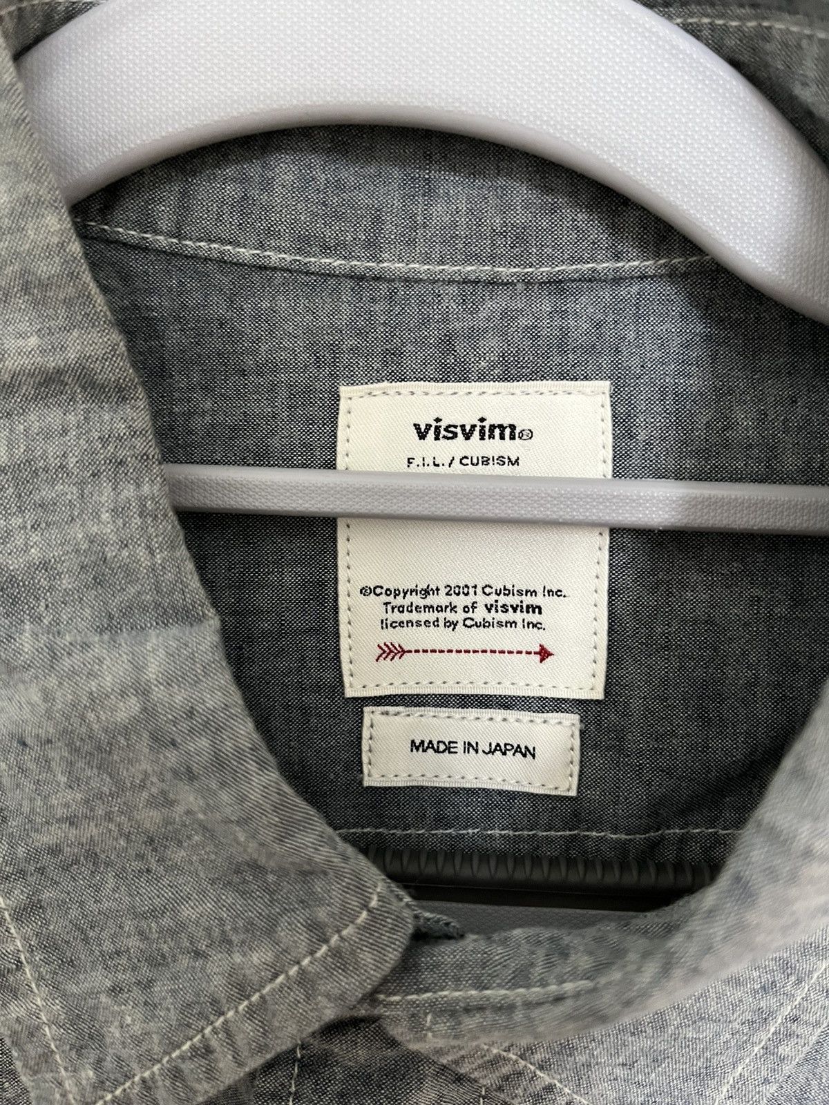 Visvim Lumbar chambray shirt indigo Size US M / EU 48-50 / 2 - 3 Thumbnail
