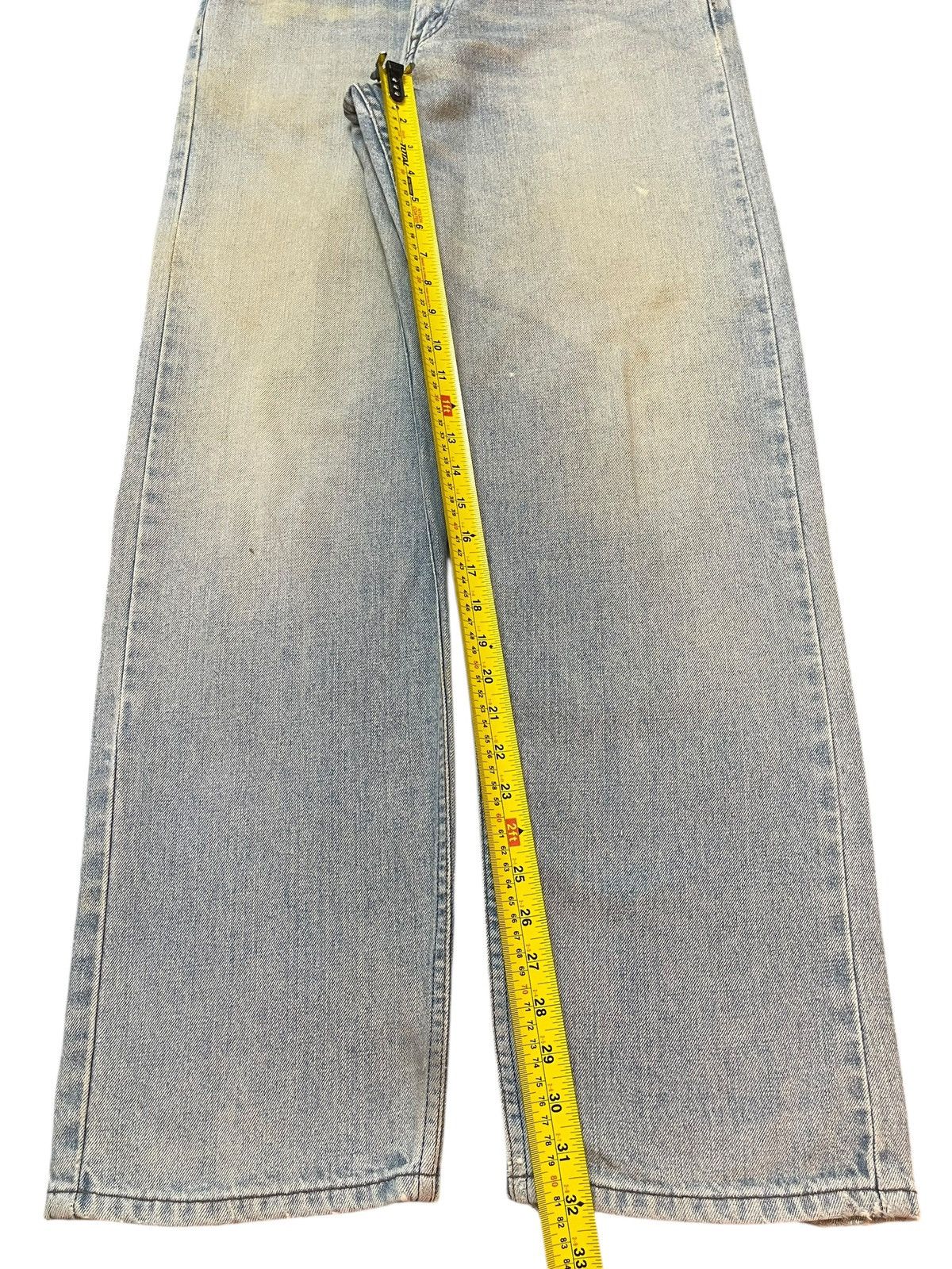 Levi's Vintage 90s Levis 539 Light Wash Faded Style Baggy Jeans Size US 32 / EU 48 - 14 Thumbnail