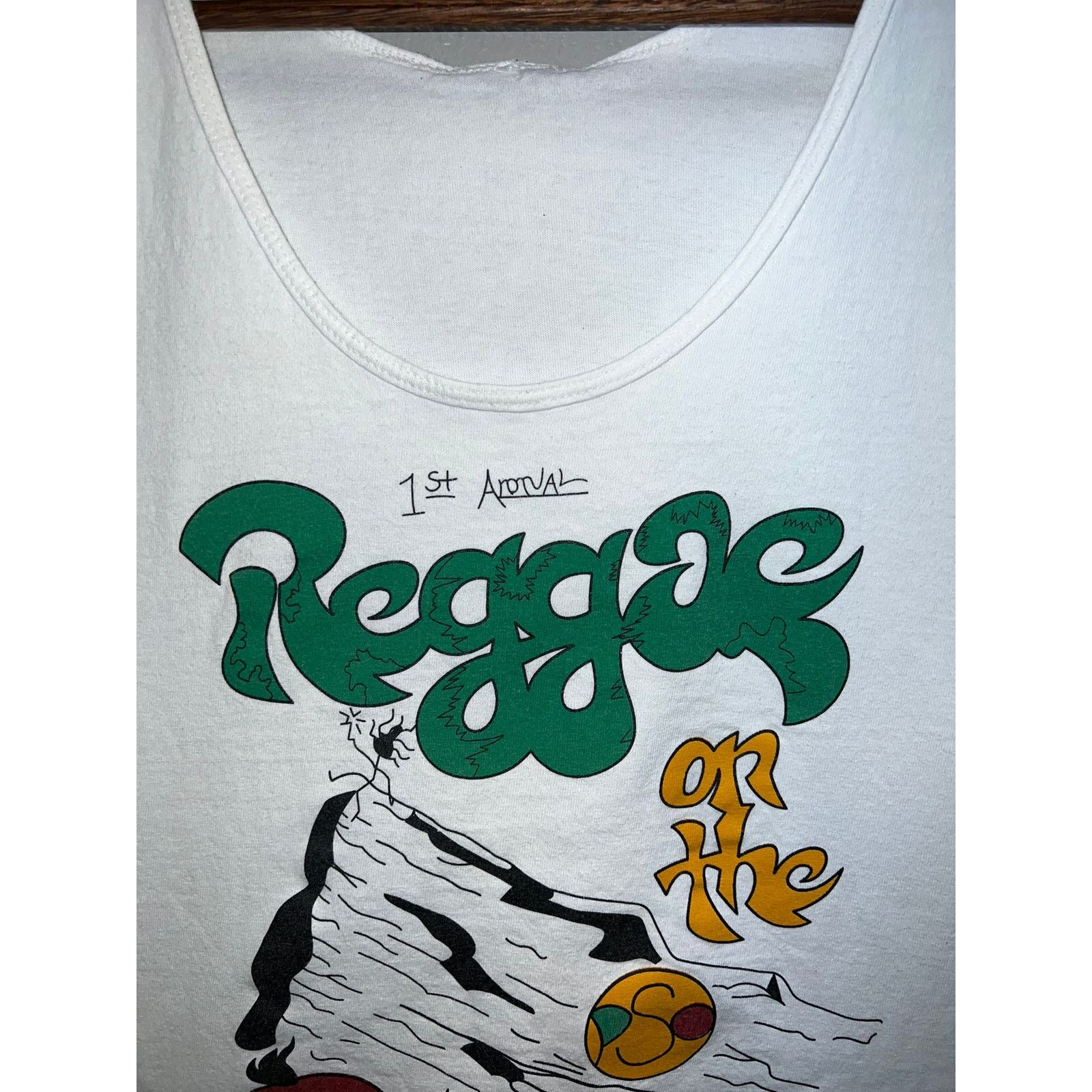 Vintage Vintage Reggae On The Rocks Shirt Concert Tour Tank Tee XL Size US XL / EU 56 / 4 - 2 Thumbnail