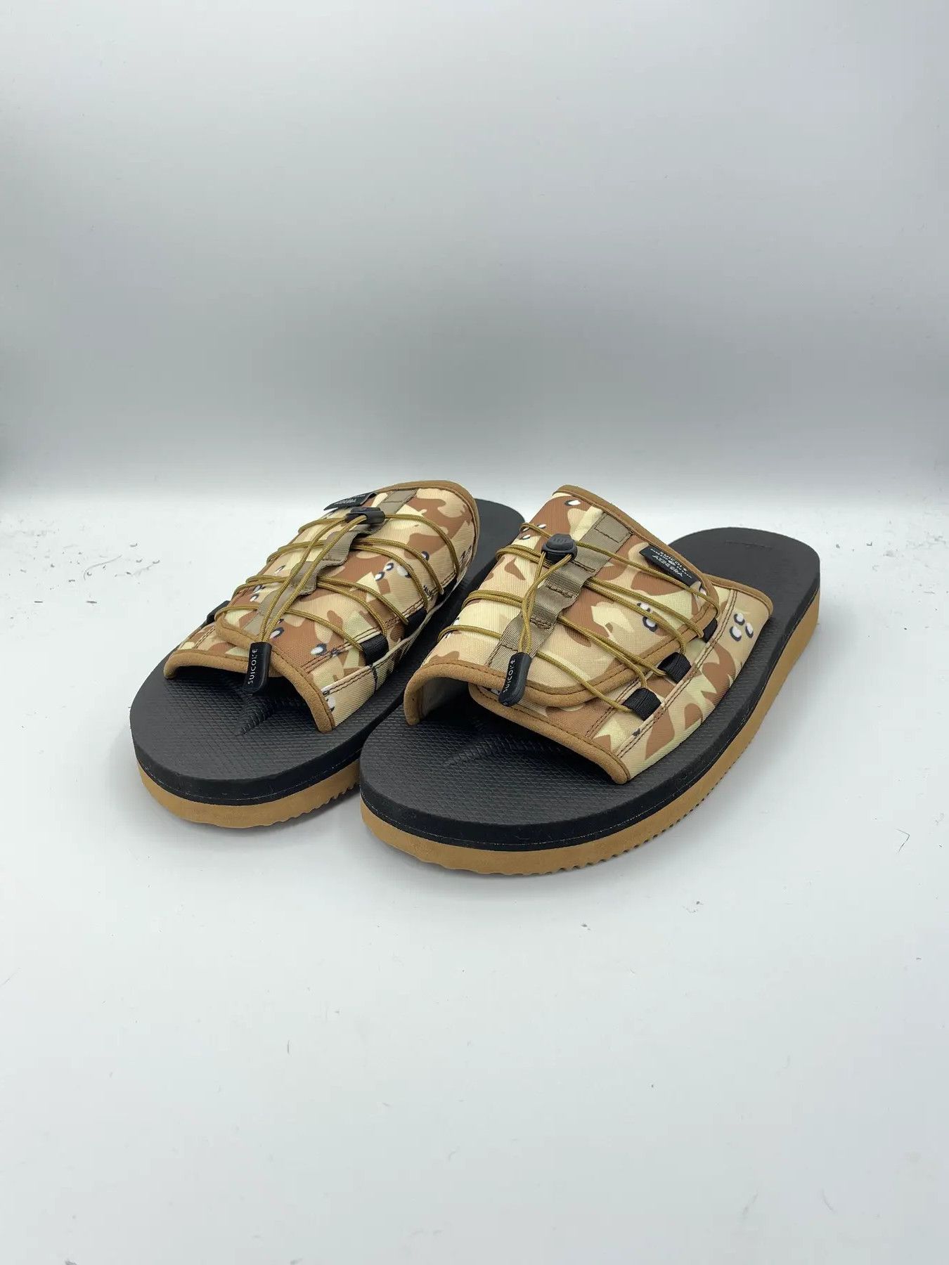 Suicoke CLOT x Suicoke OLAS-CLTab Sandals Desert Camo Size US 9 / EU 42 - 1 Thumbnail