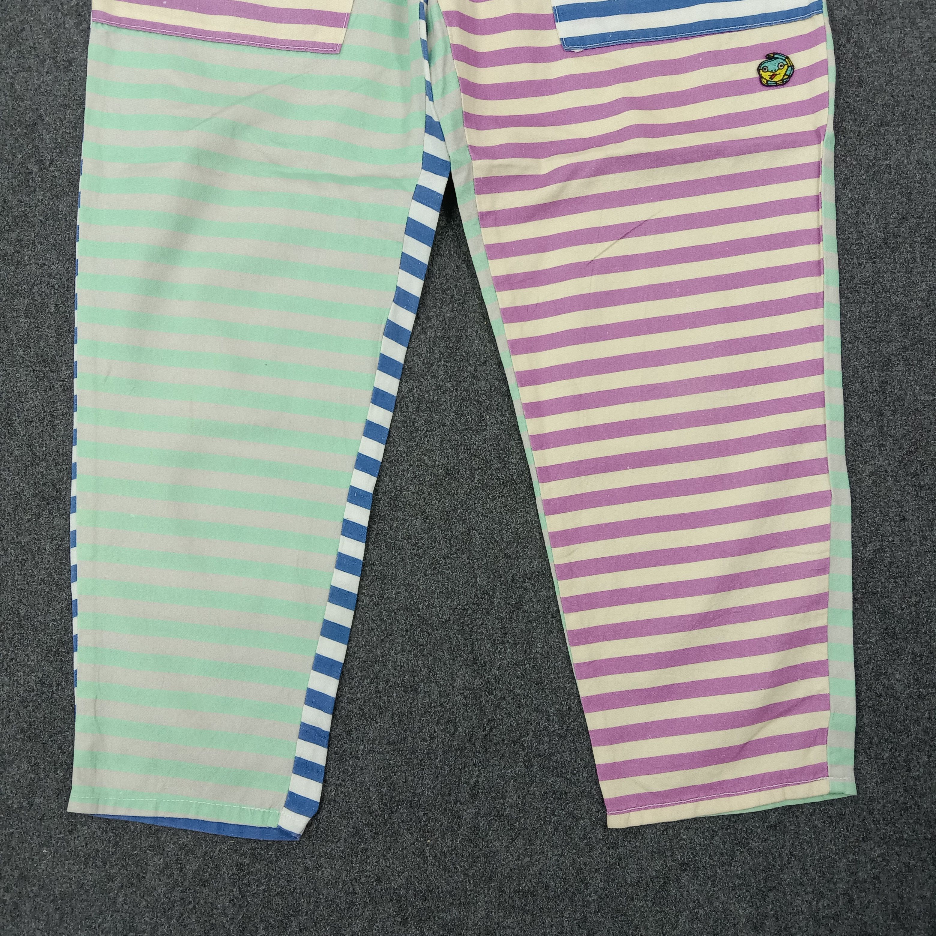 Ne-Net Ne-Net by Issey Miyake Japanese Stripes Pants C265N23 Size US 34 / EU 50 - 5 Thumbnail