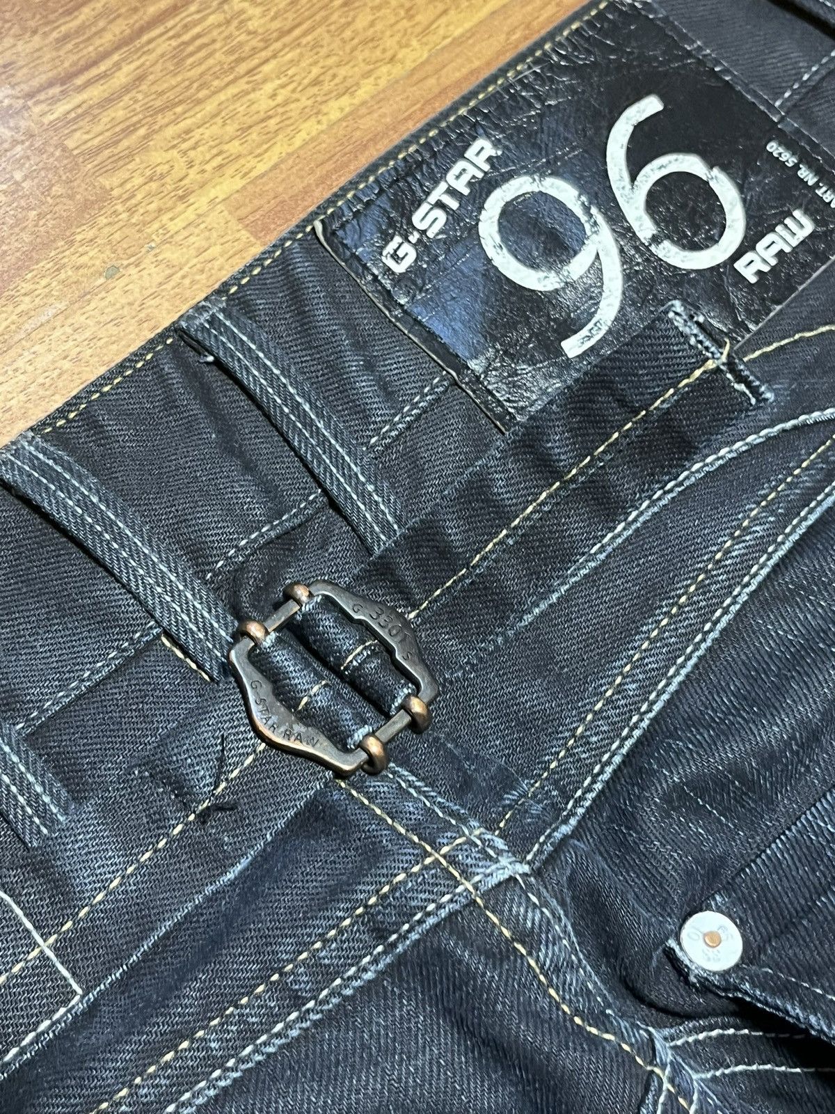 G-Star Rare Vintage G-Star Raw Denim Jeans Avant-Garde Y2K Size US 32 / EU 48 - 5 Thumbnail