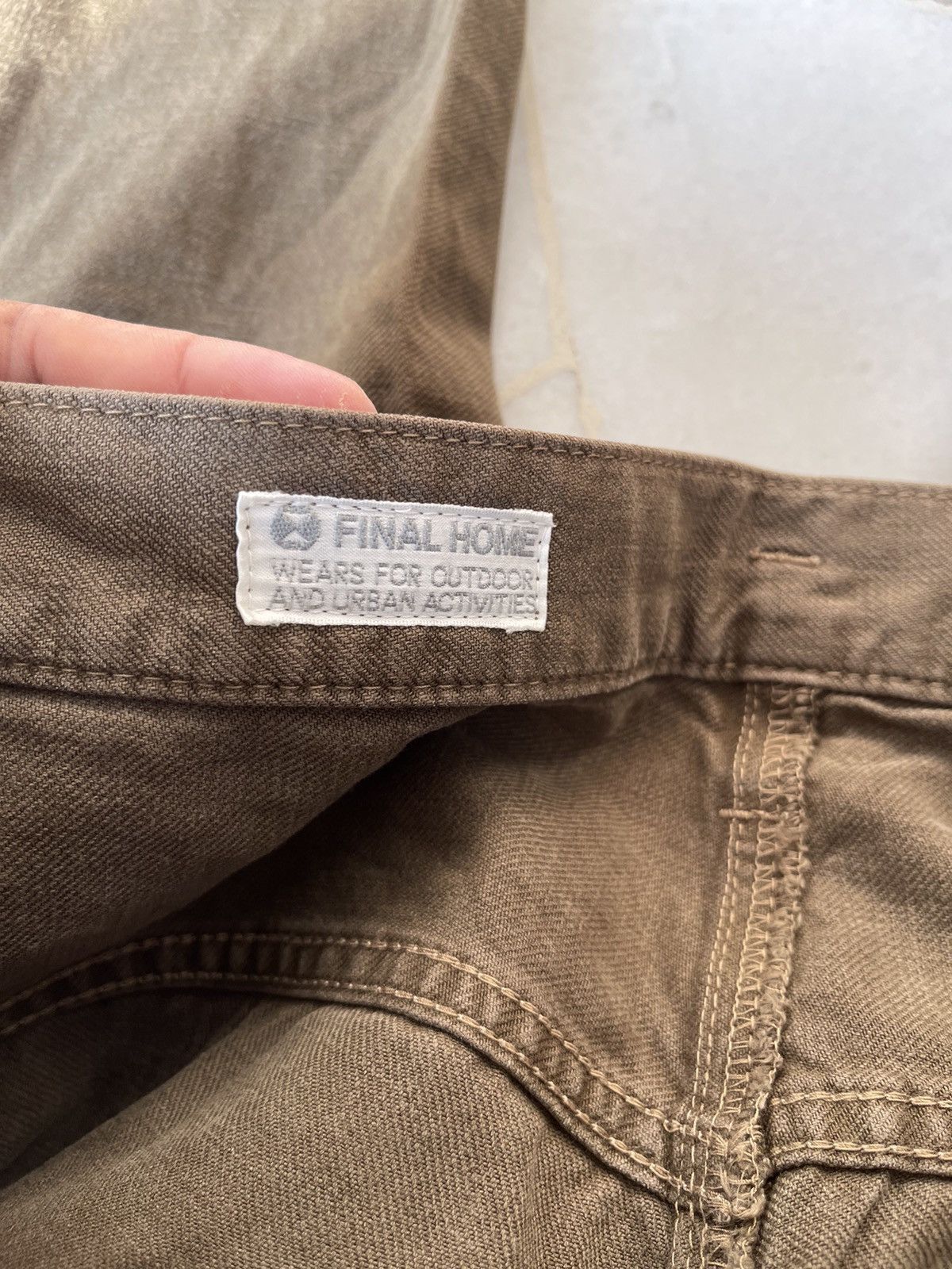 Final Home 2000s Final Home Double Waist Denim Pants Size US 29 - 14 Thumbnail