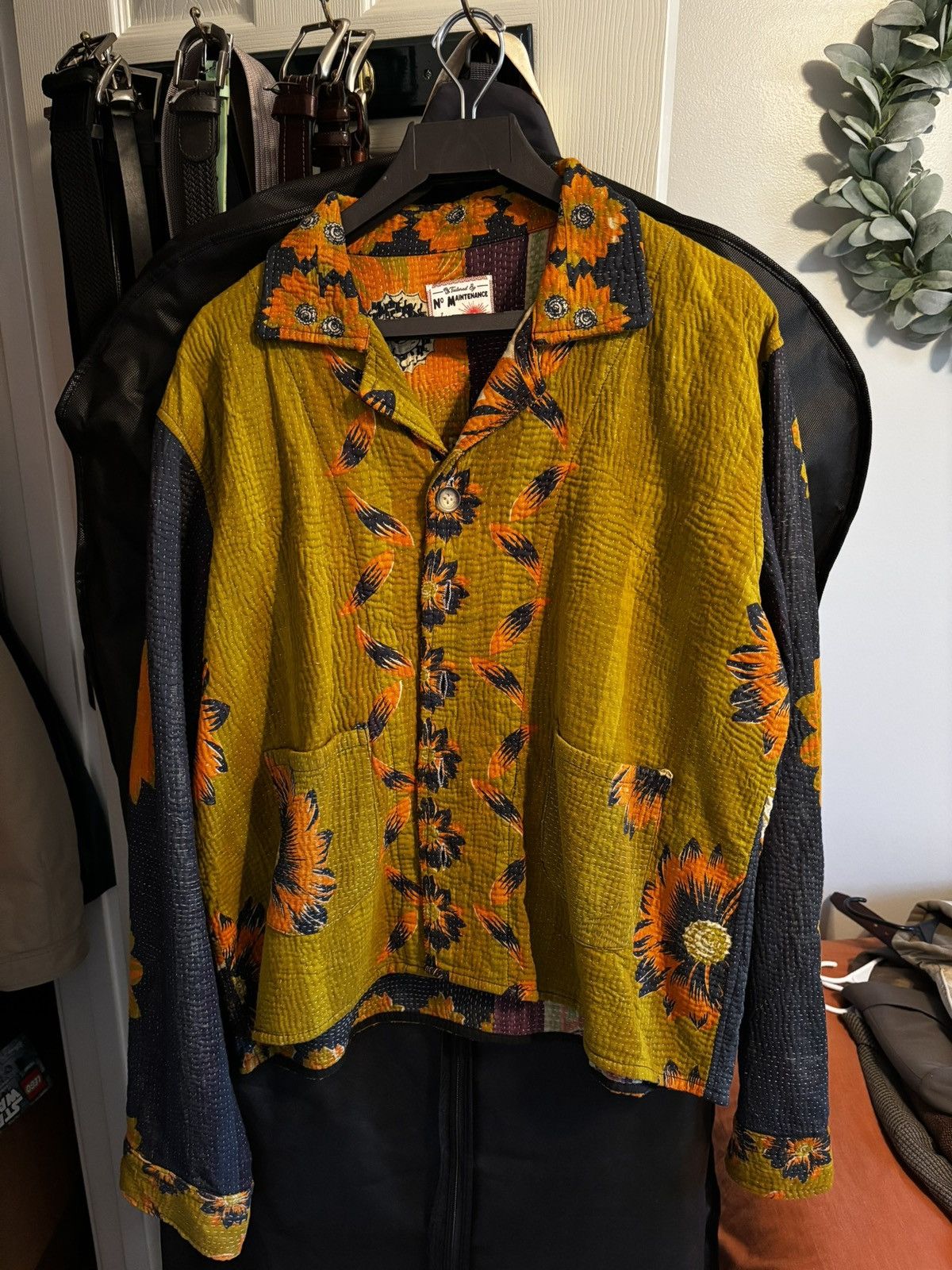 No Maintenance No Maintenance Floral Kantha Quilt Jacket 1 of 1 Size US L / EU 52-54 / 3 - 1 Thumbnail